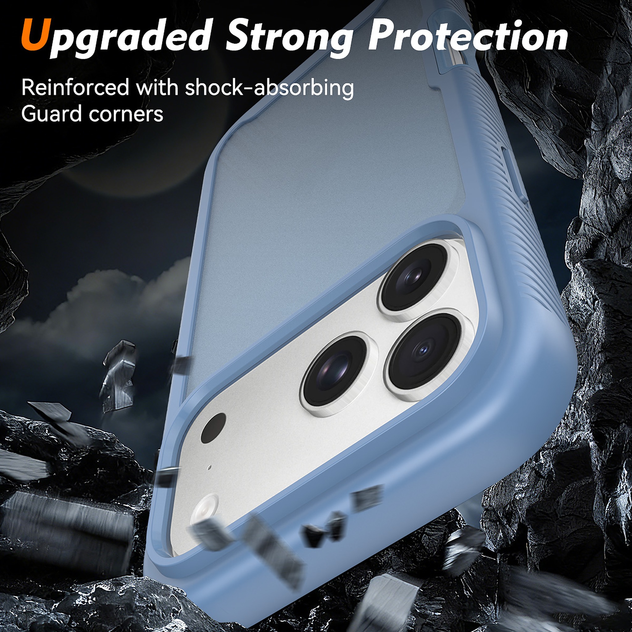 SendaFit Matte Starry Rugged Case for iPhone 18 Pro Max (Fits iPhone 17 Pro Max) detail 27