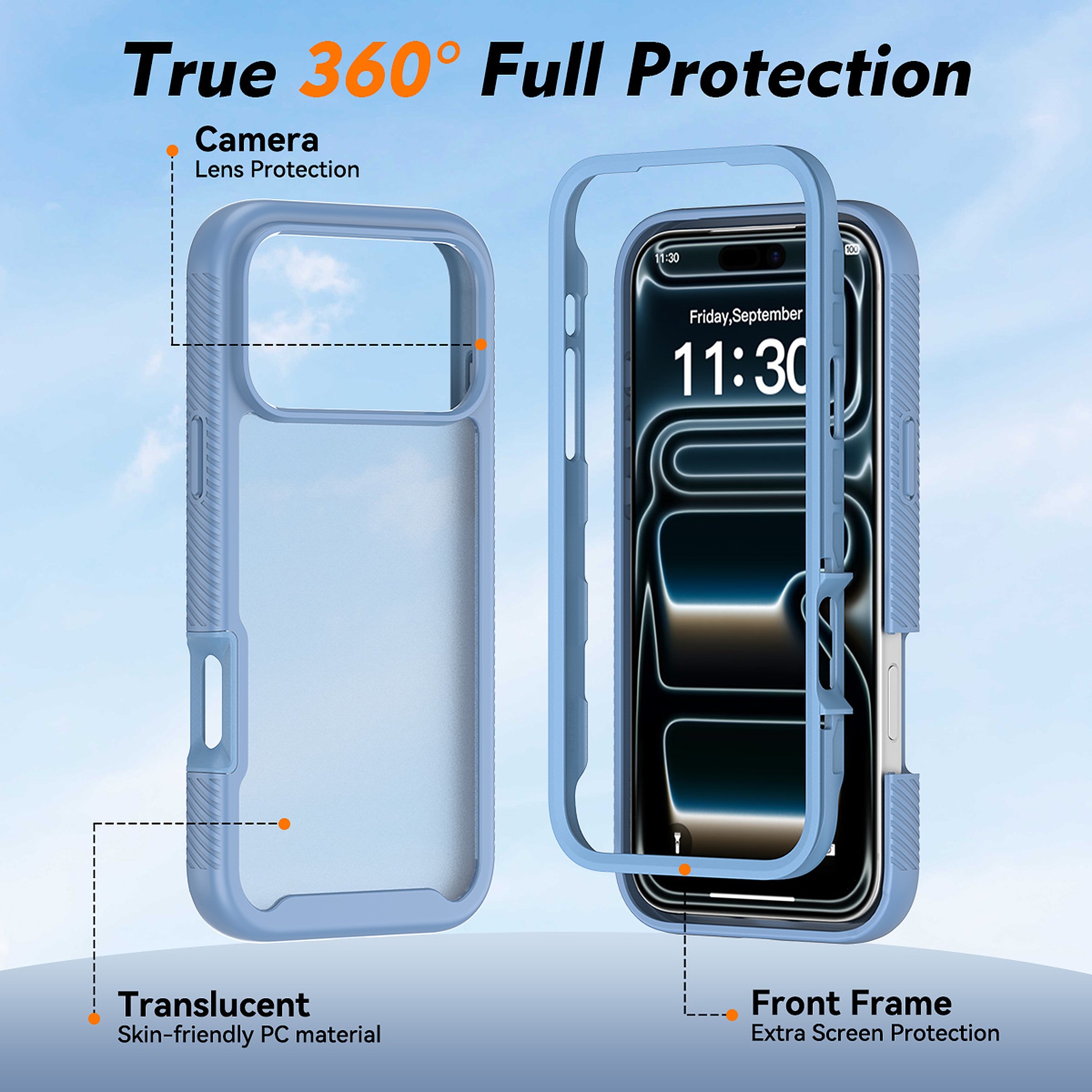 SendaFit Matte Starry Rugged Case for iPhone 18 Pro Max (Fits iPhone 17 Pro Max) detail 28