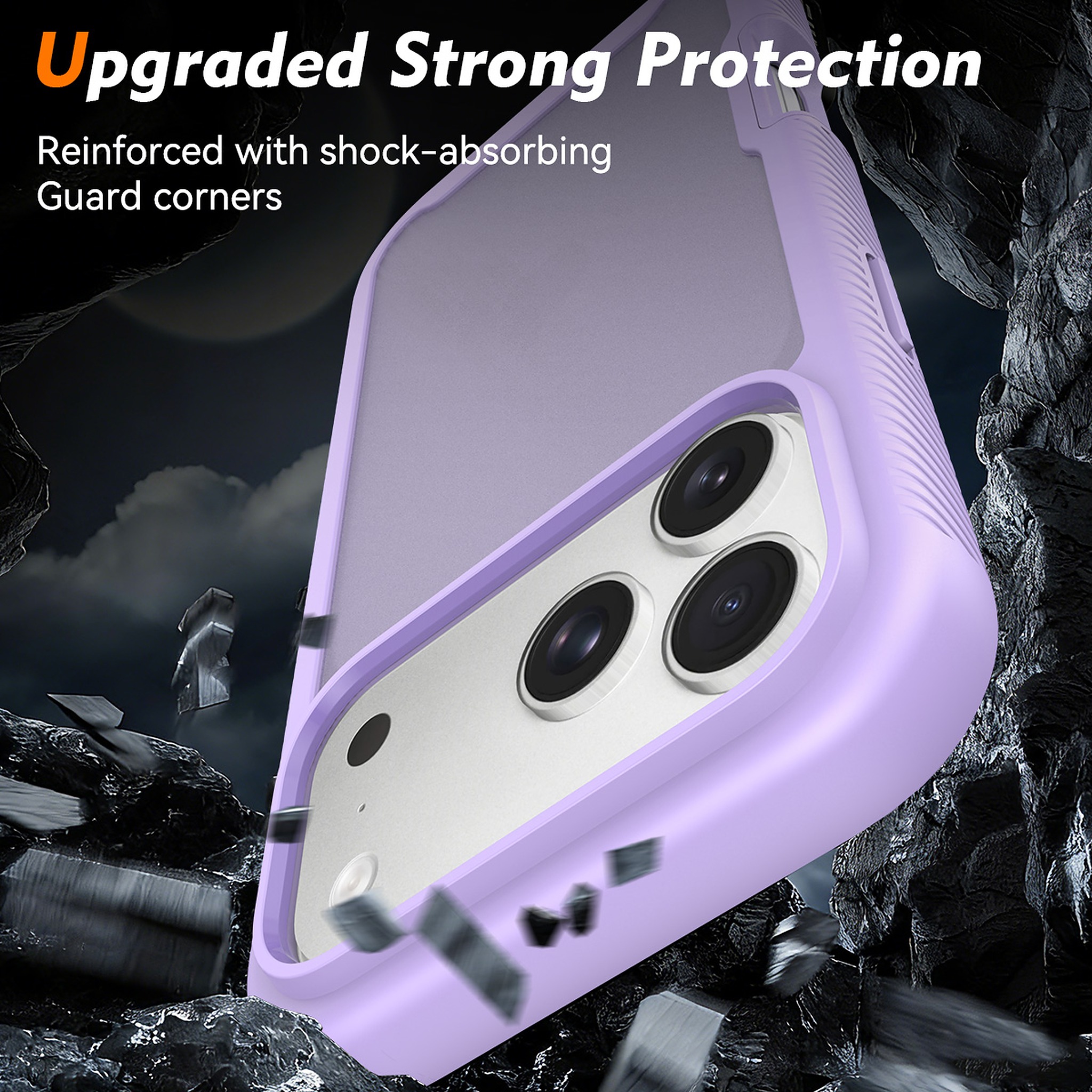 SendaFit Matte Starry Rugged Case for iPhone 18 Pro Max (Fits iPhone 17 Pro Max) detail 9