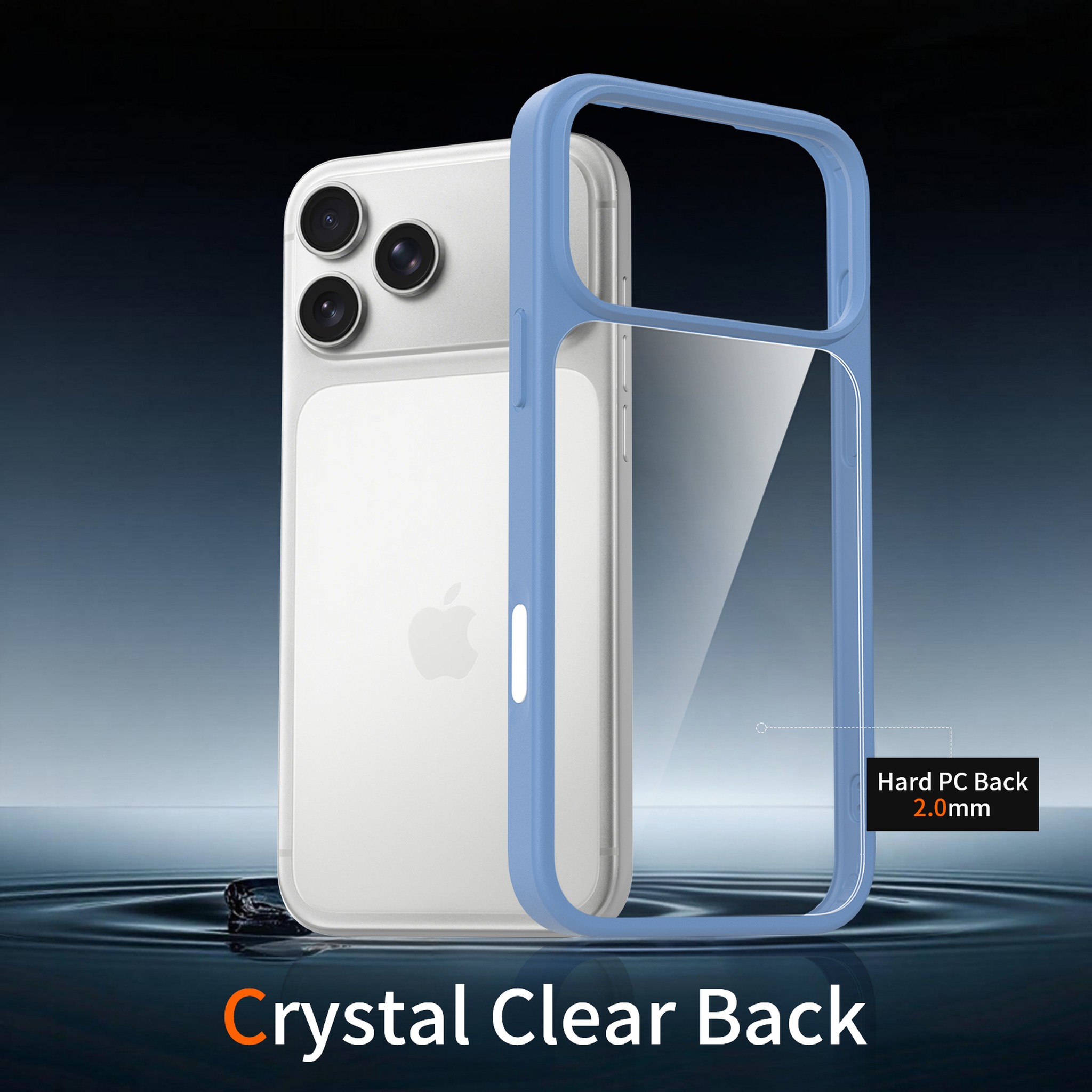 SendaFit Clear Two-in-One Camera-Button MagSafe Case for iPhone 17 Pro Max & 18 Pro Max detail 2