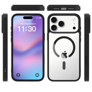 SendaFit Clear Two-in-One Camera-Button MagSafe Case for iPhone 18 Pro Max (Fits iPhone 17 Pro Max)