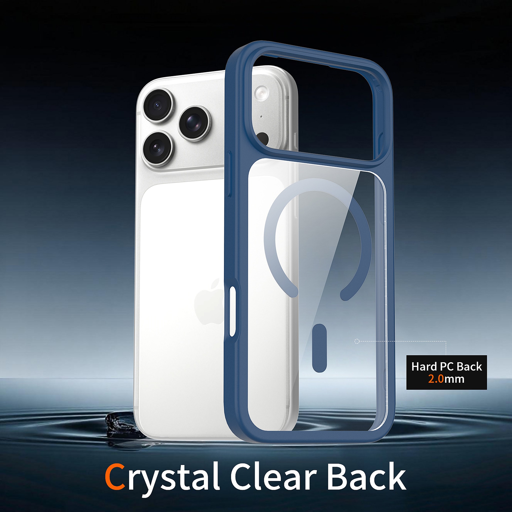 SendaFit Clear Two-in-One MagSafe Case for iPhone 17 Pro Max & 18 Pro Max detail 10