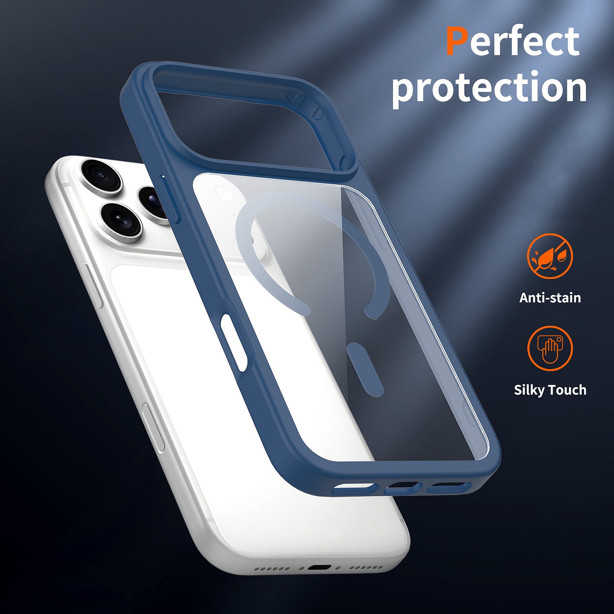 SendaFit Clear Two-in-One MagSafe Case for iPhone 17 Pro Max & 18 Pro Max detail 11