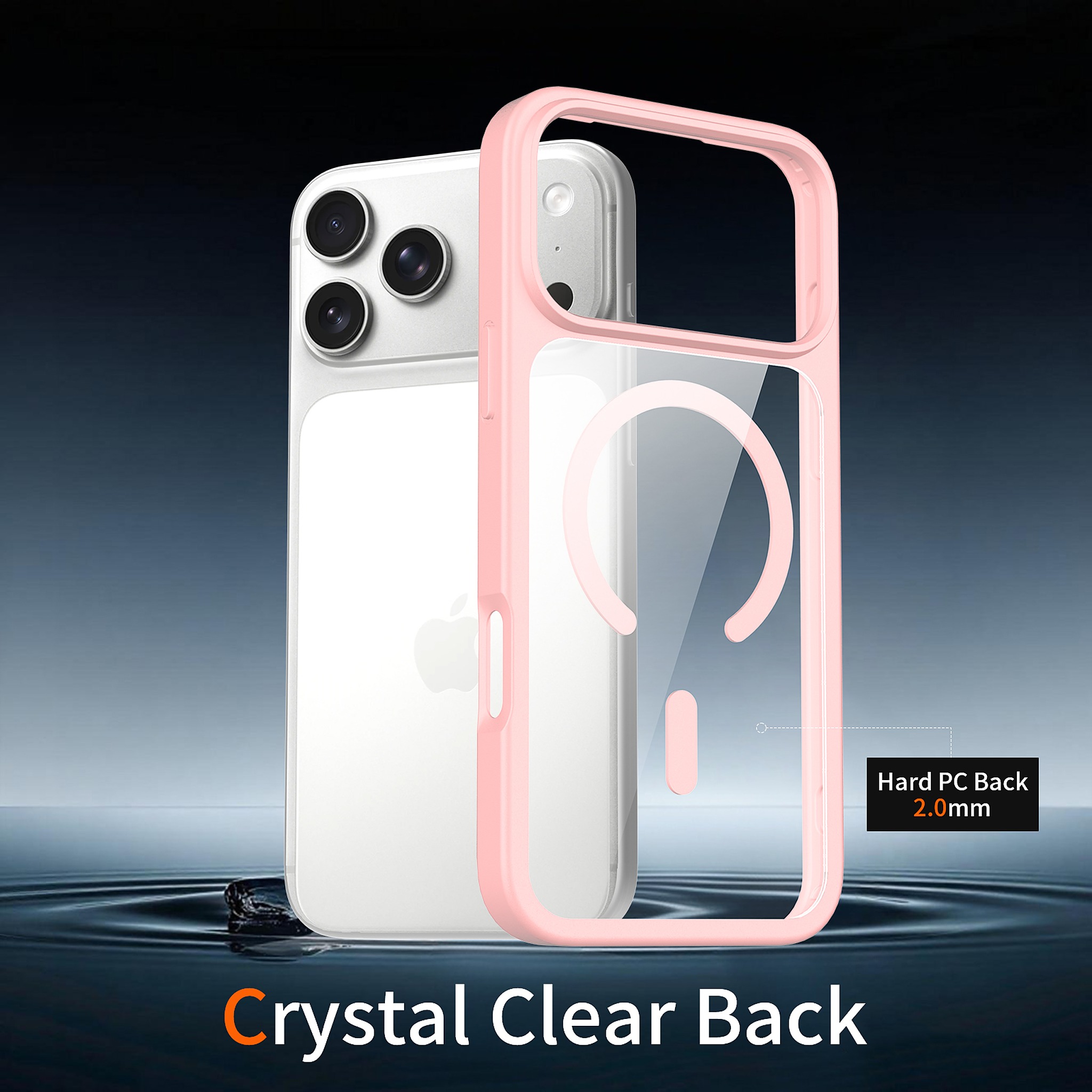 SendaFit Clear Two-in-One MagSafe Case for iPhone 17 Pro Max & 18 Pro Max detail 19