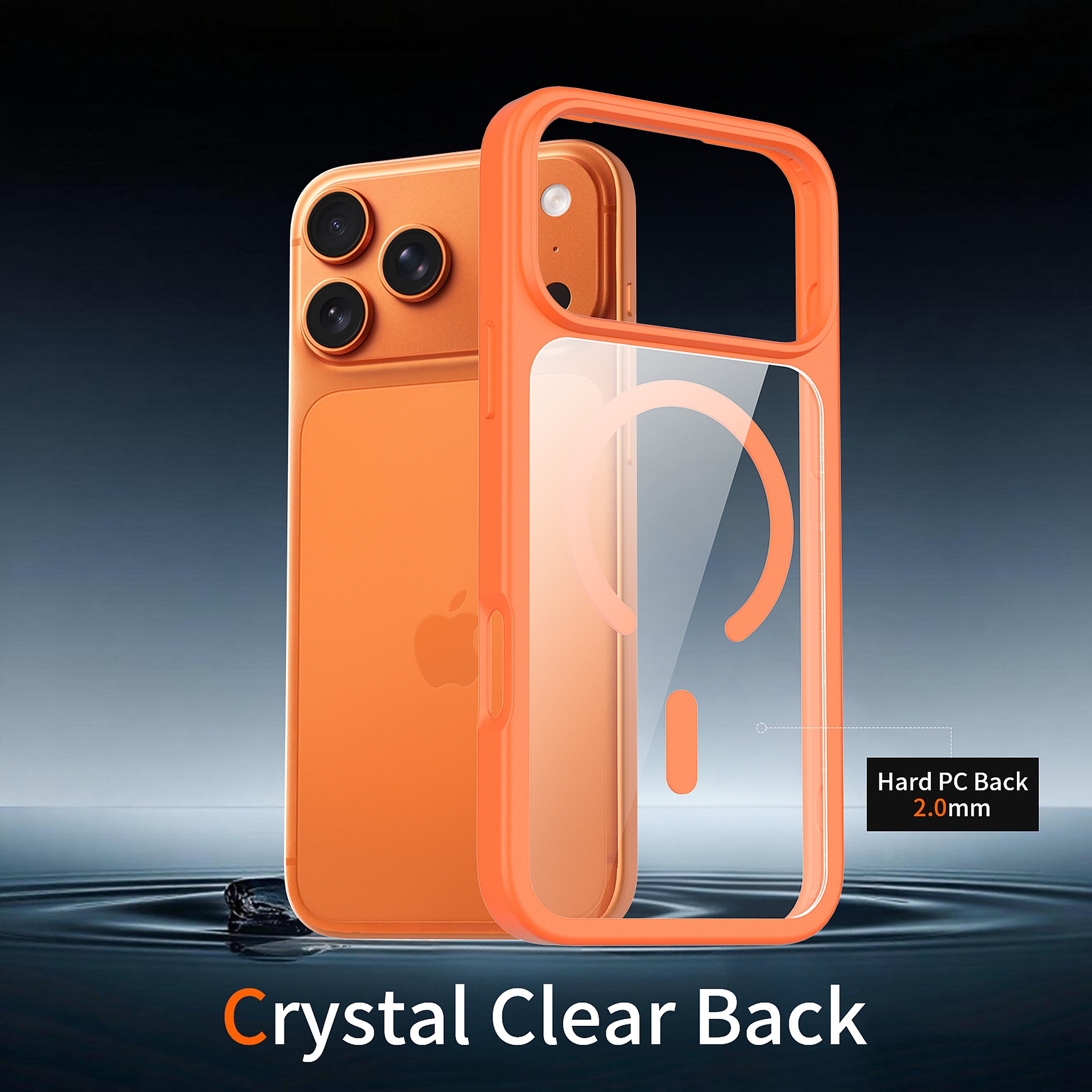 SendaFit Clear Two-in-One MagSafe Case for iPhone 17 Pro Max & 18 Pro Max detail 22