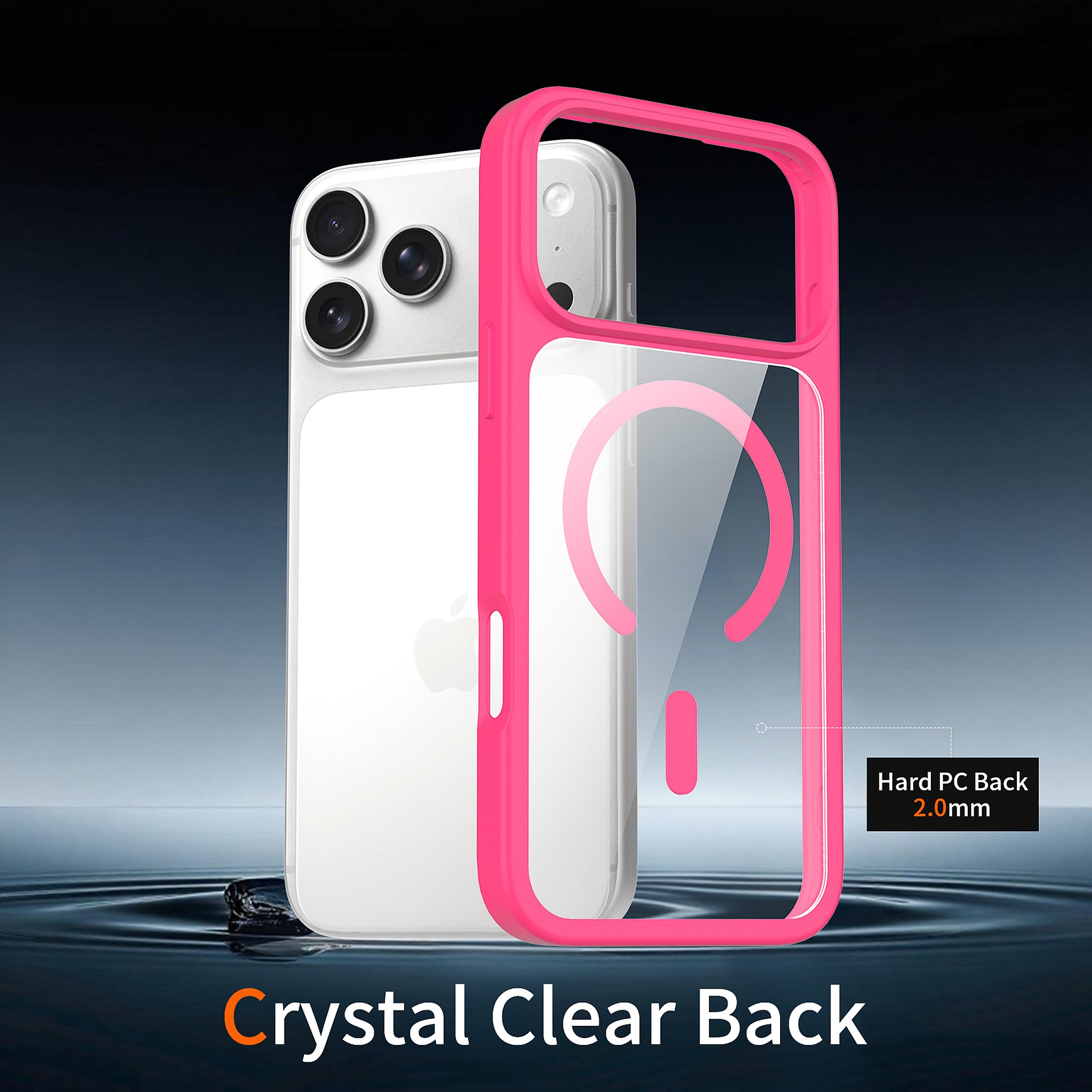 SendaFit Clear Two-in-One MagSafe Case for iPhone 17 Pro Max & 18 Pro Max detail 24