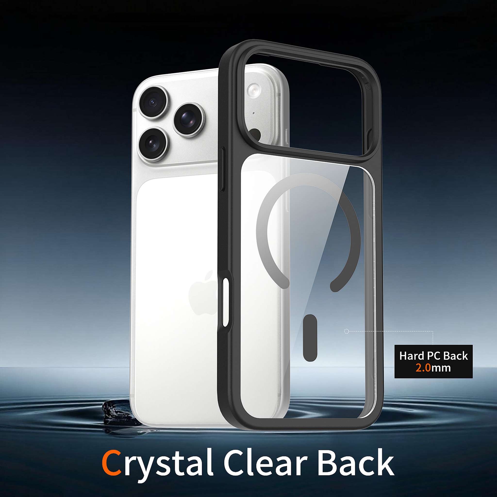 SendaFit Clear Two-in-One MagSafe Case for iPhone 17 Pro Max & 18 Pro Max detail 28