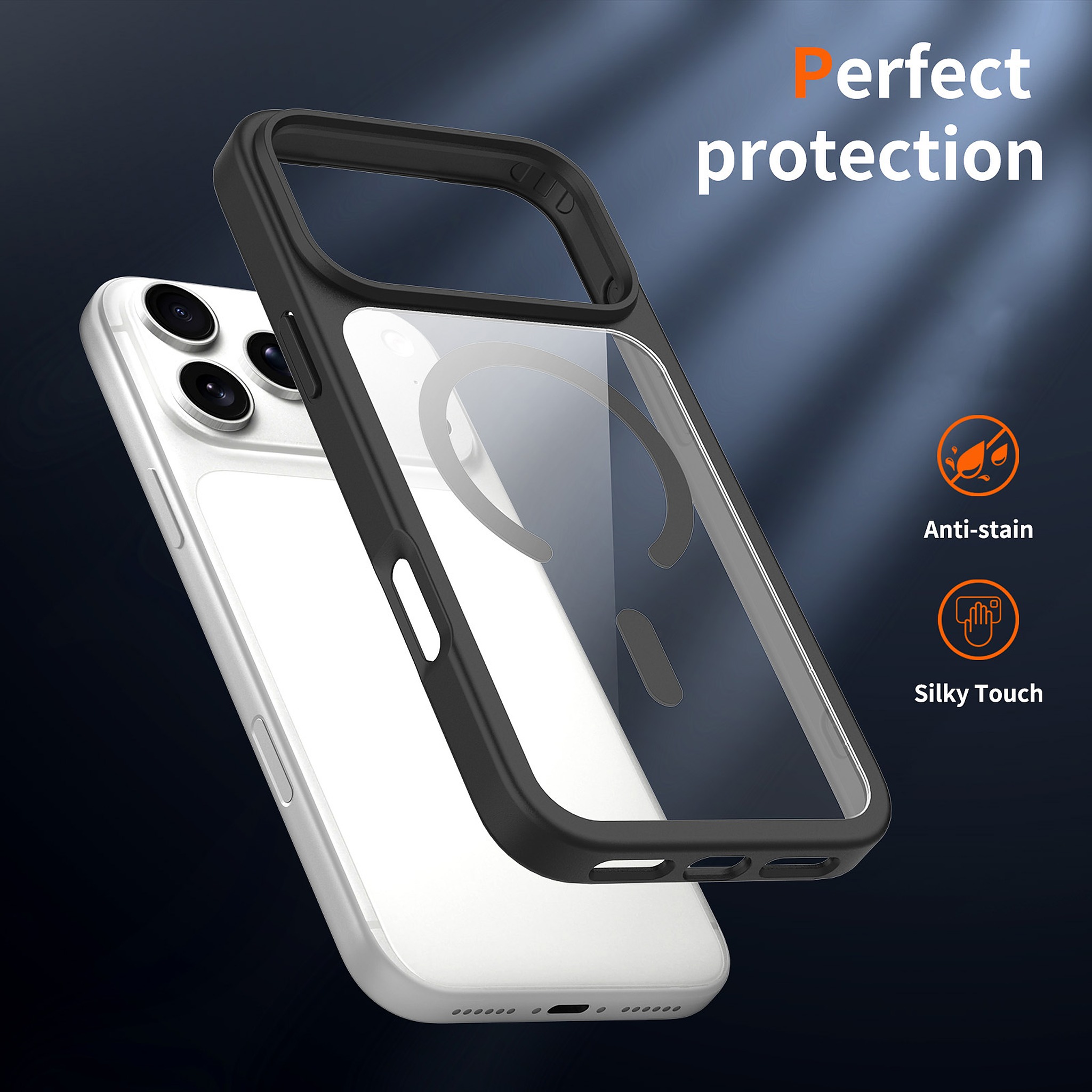 SendaFit Clear Two-in-One MagSafe Case for iPhone 17 Pro Max & 18 Pro Max detail 29