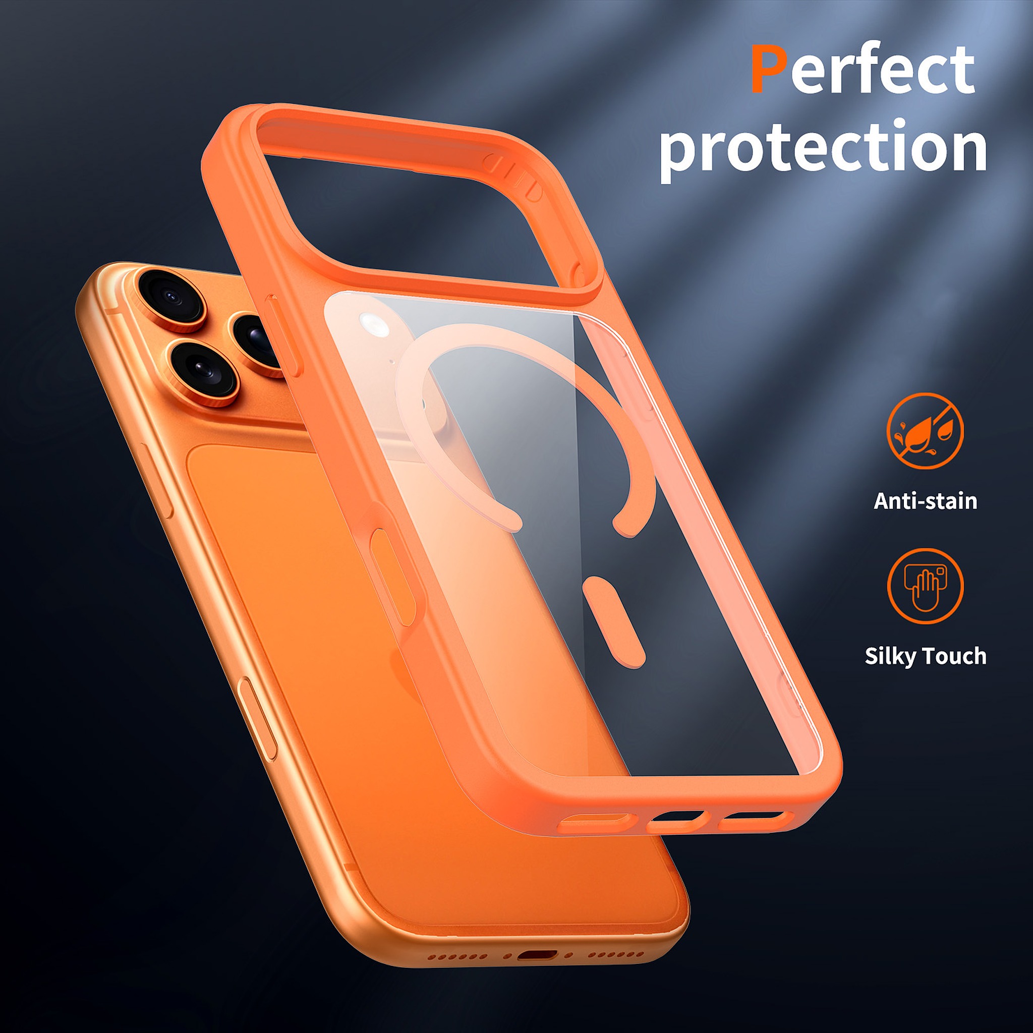 SendaFit Clear Two-in-One MagSafe Case for iPhone 17 Pro Max & 18 Pro Max detail 31