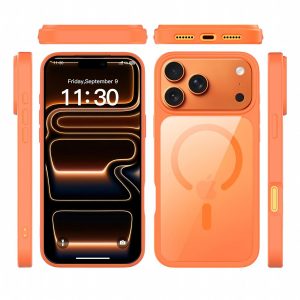SendaFit Clear Two-in-One MagSafe Case for iPhone 18 Pro Max (Fits iPhone 17 Pro Max)