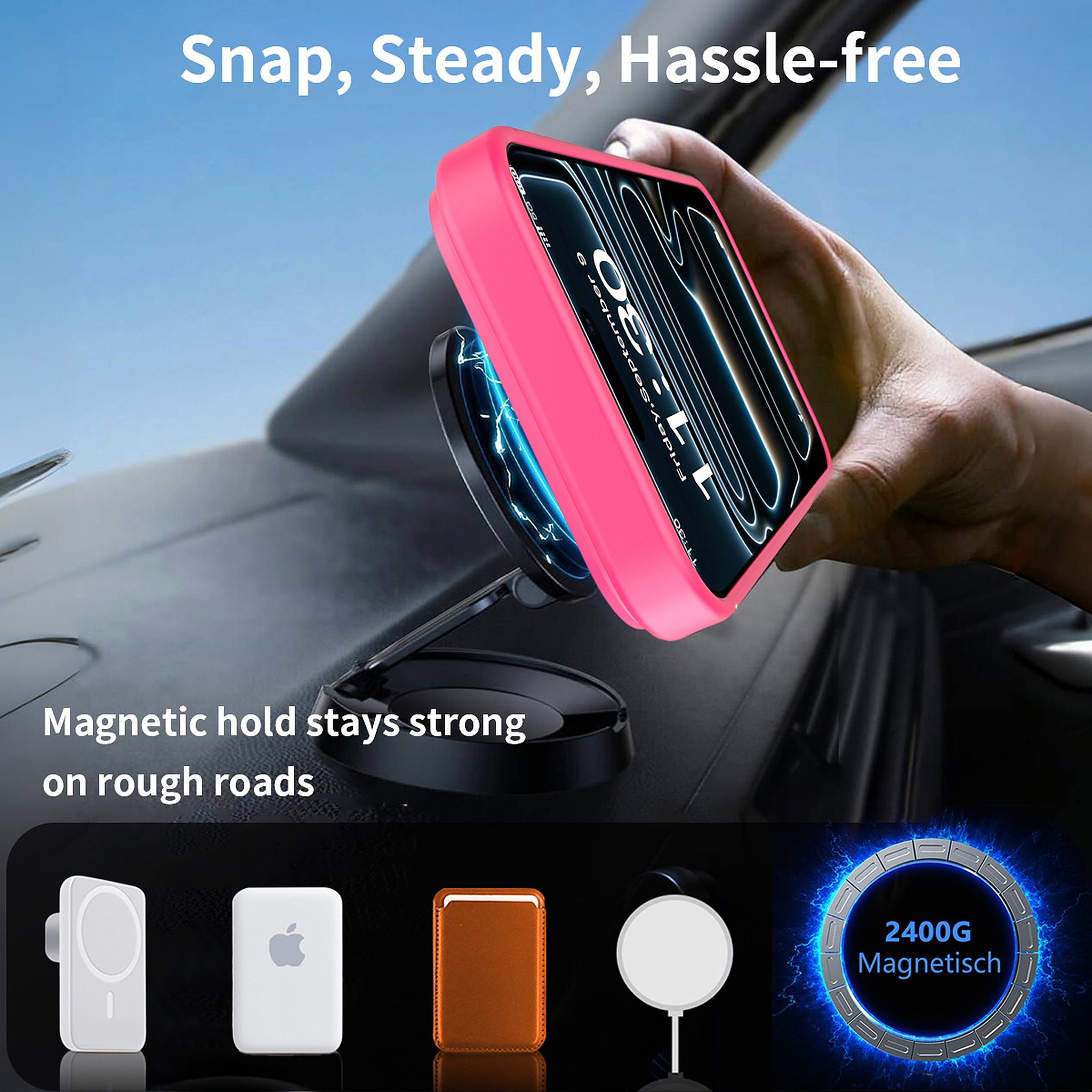 SendaFit Matte 45° Kickstand MagSafe Case for iPhone 18 Pro Max (Fits iPhone 17 Pro Max) detail 28