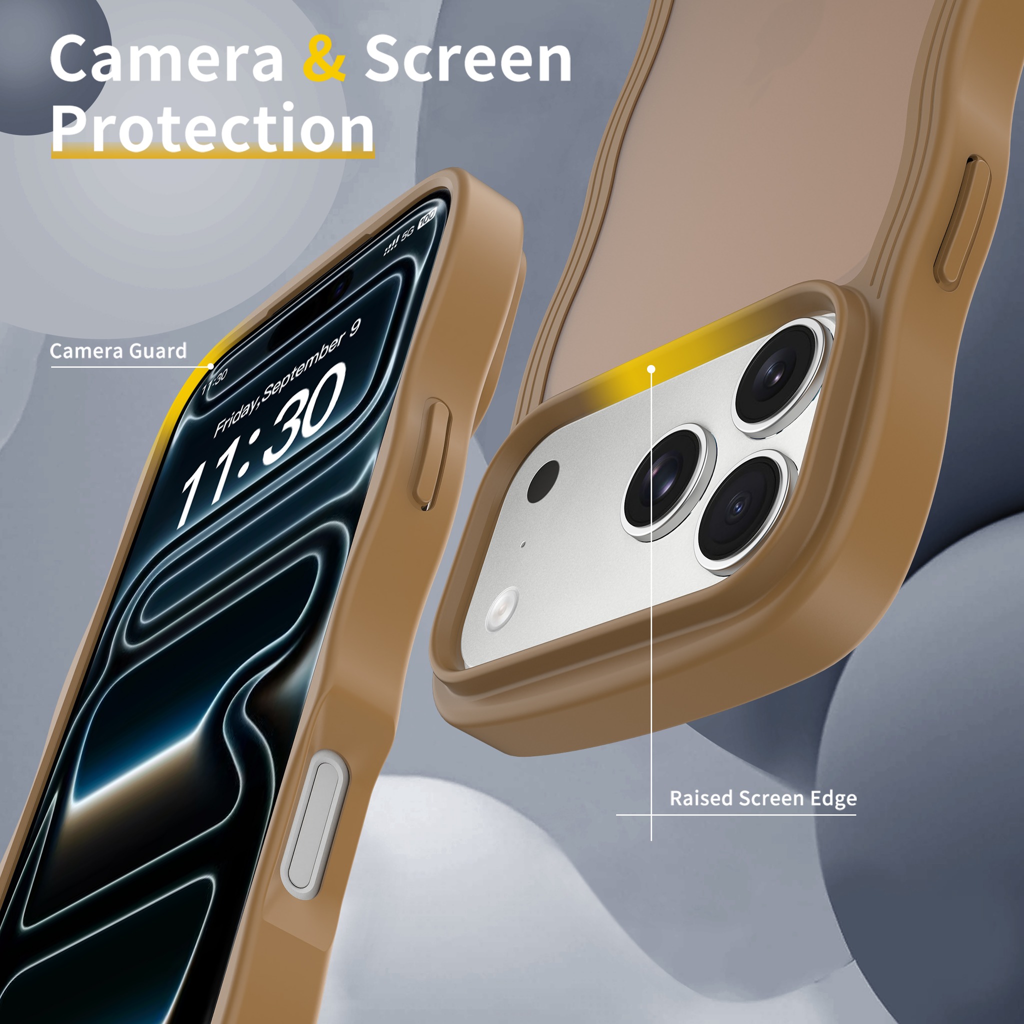 SendaFit Wavy Matte Two-in-One Case for iPhone 18 Pro Max (Fits iPhone 17 Pro Max) detail 10