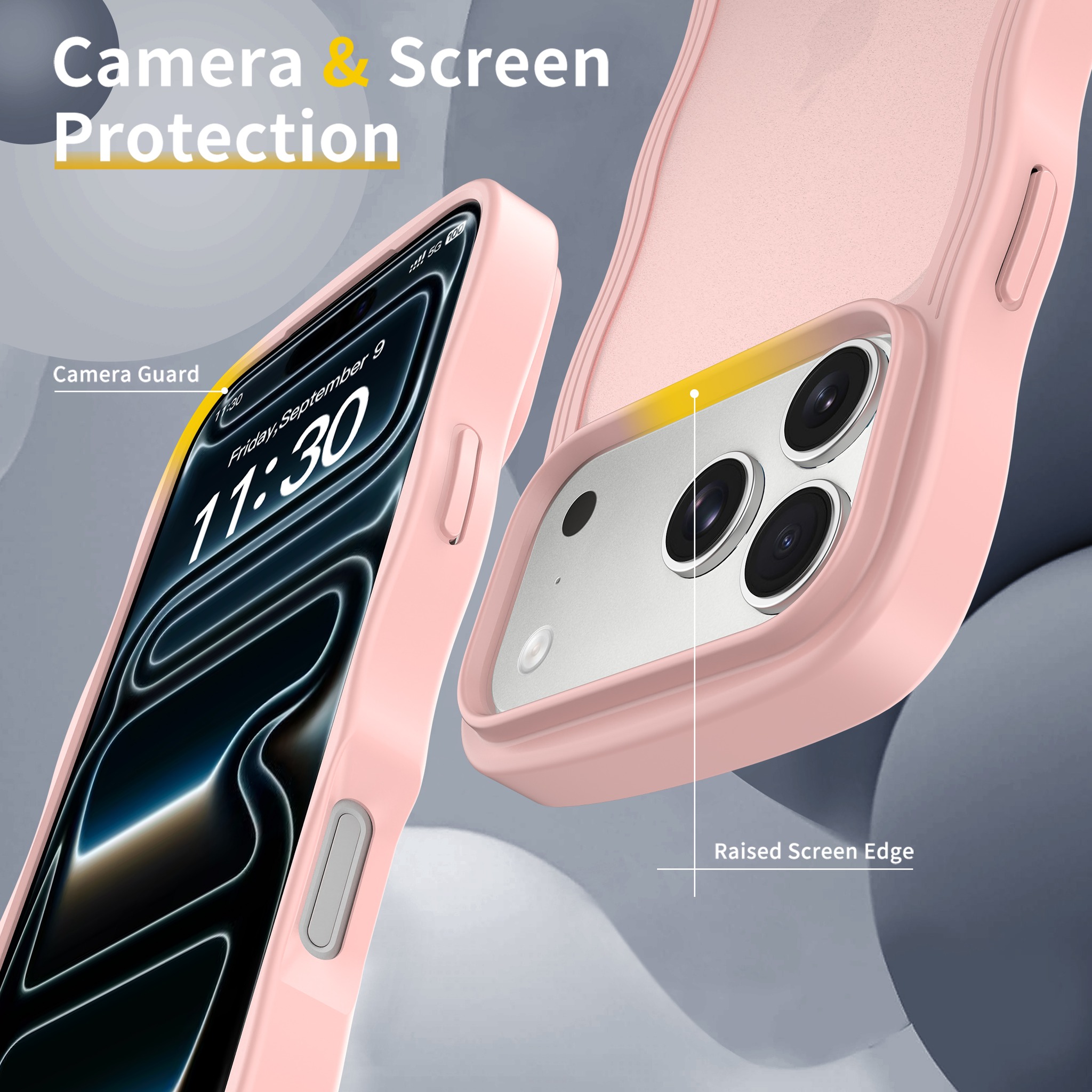 SendaFit Wavy Matte Two-in-One Case for iPhone 18 Pro Max (Fits iPhone 17 Pro Max) detail 11