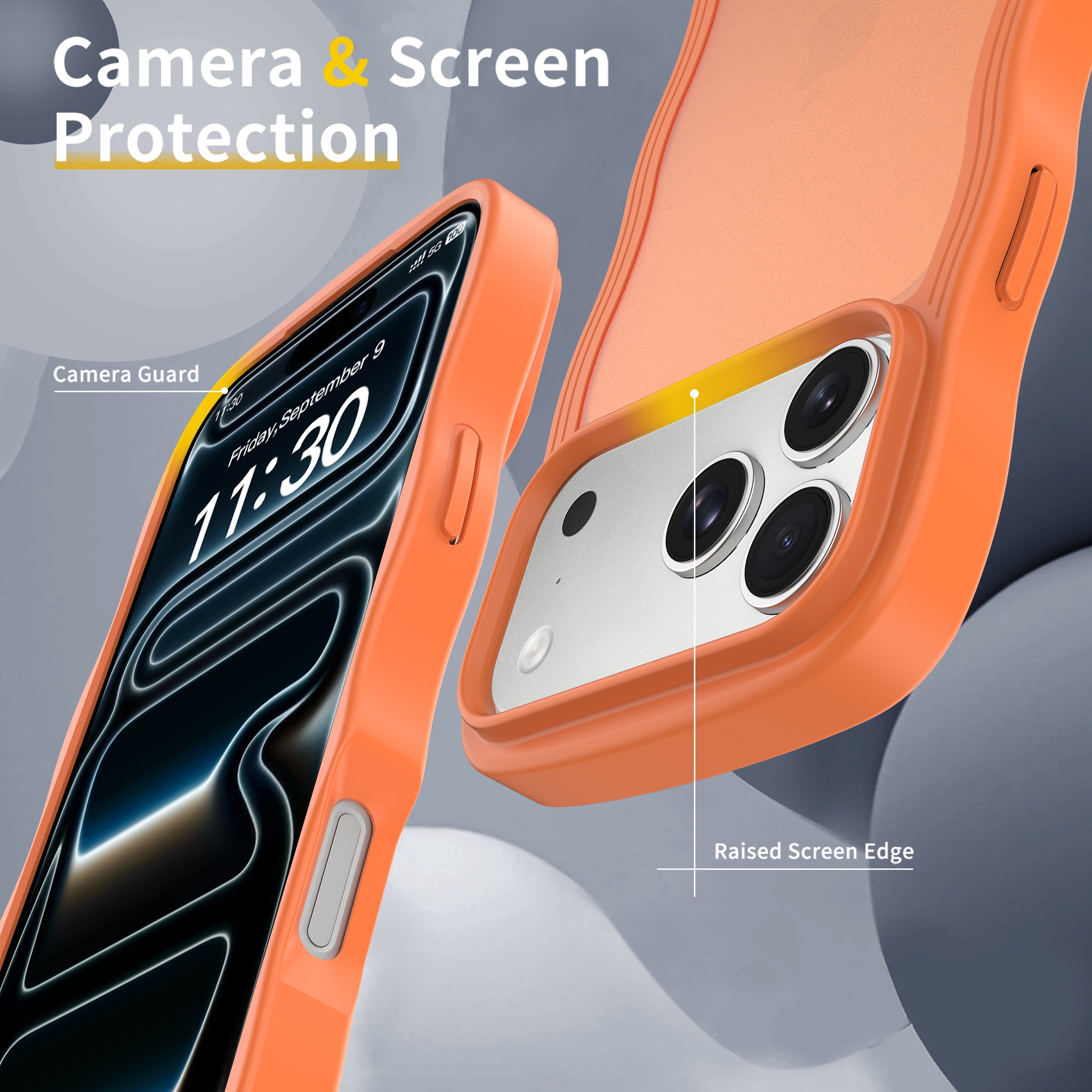 SendaFit Wavy Matte Two-in-One Case for iPhone 18 Pro Max (Fits iPhone 17 Pro Max) detail 12
