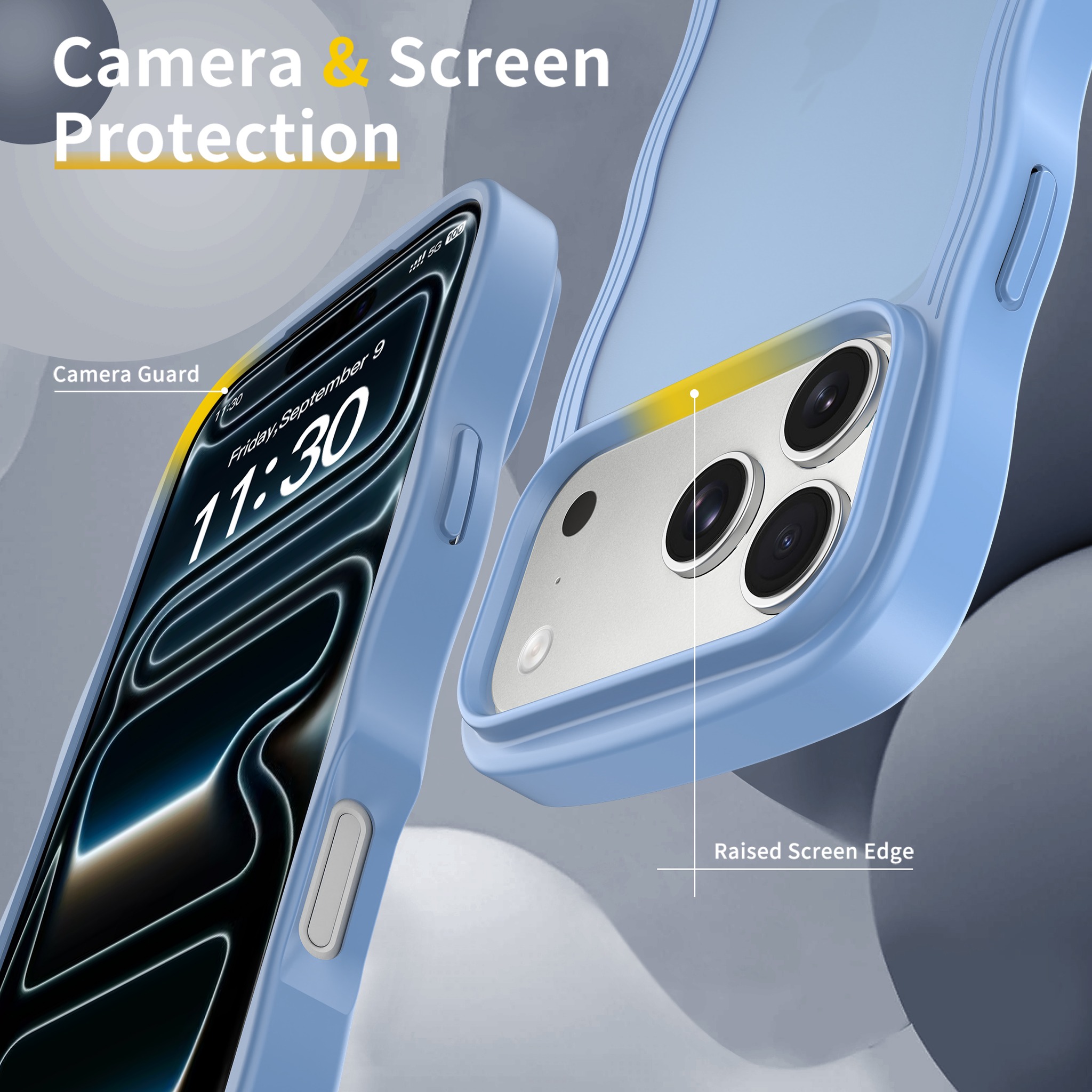 SendaFit Wavy Matte Two-in-One Case for iPhone 18 Pro Max (Fits iPhone 17 Pro Max) detail 14