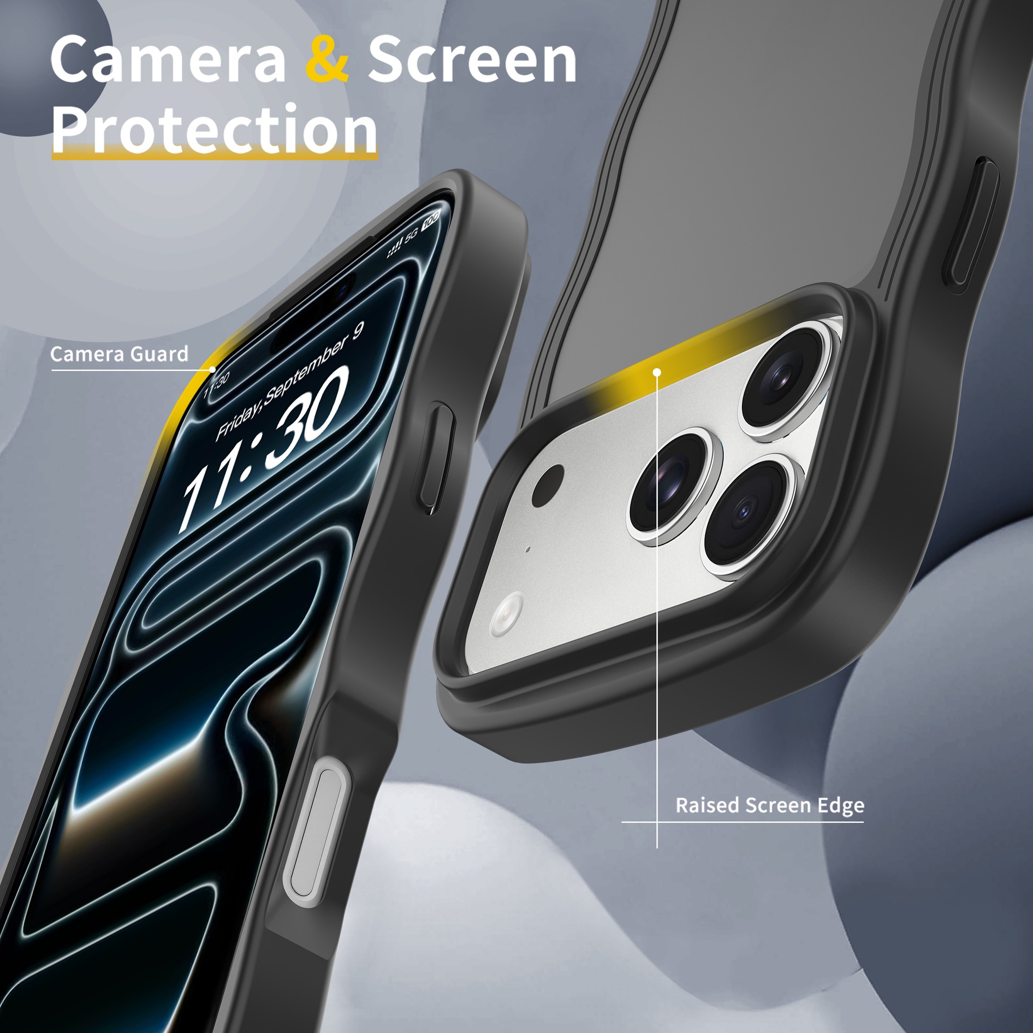 SendaFit Wavy Matte Two-in-One Case for iPhone 18 Pro Max (Fits iPhone 17 Pro Max) detail 15