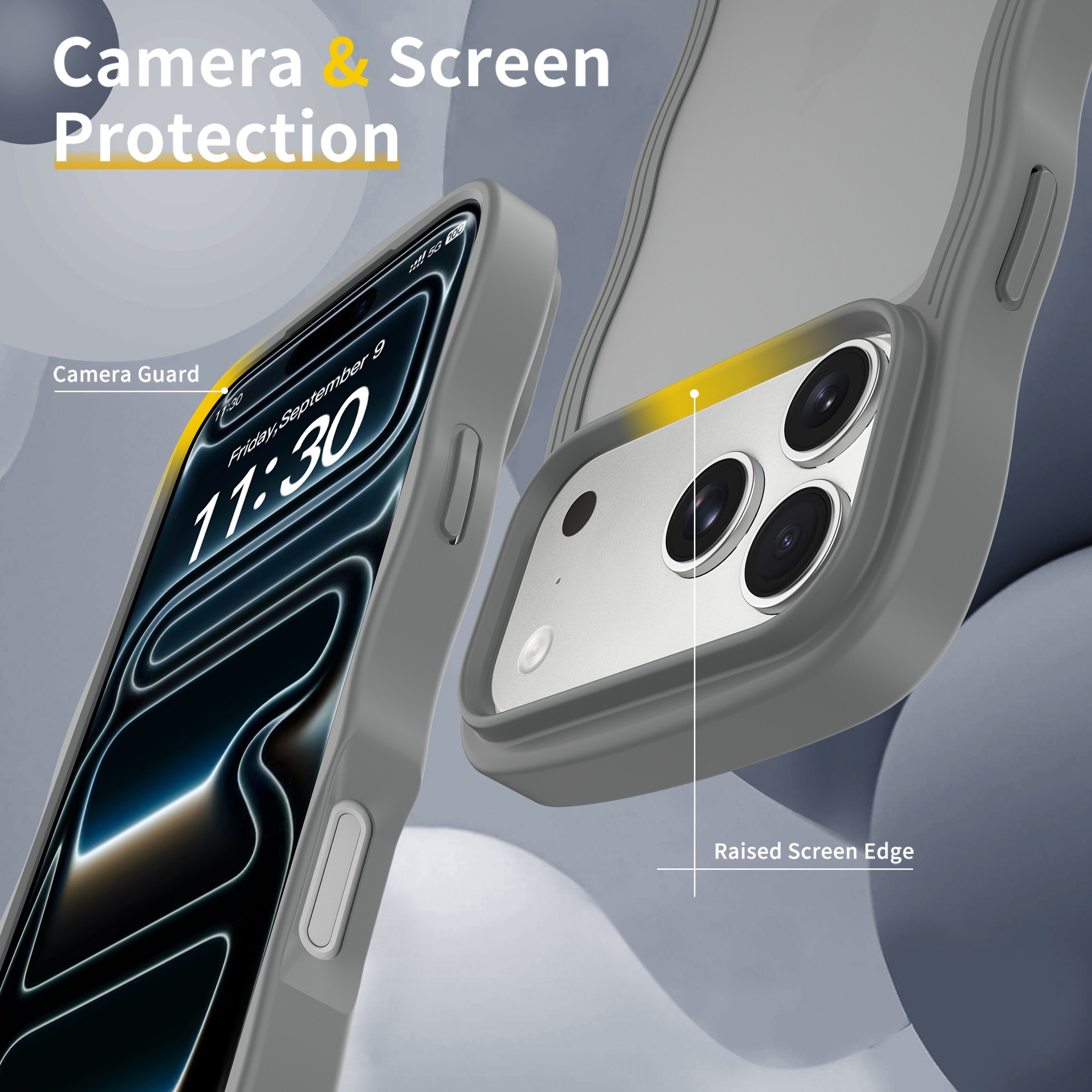 SendaFit Wavy Matte Two-in-One Case for iPhone 18 Pro Max (Fits iPhone 17 Pro Max) detail 16