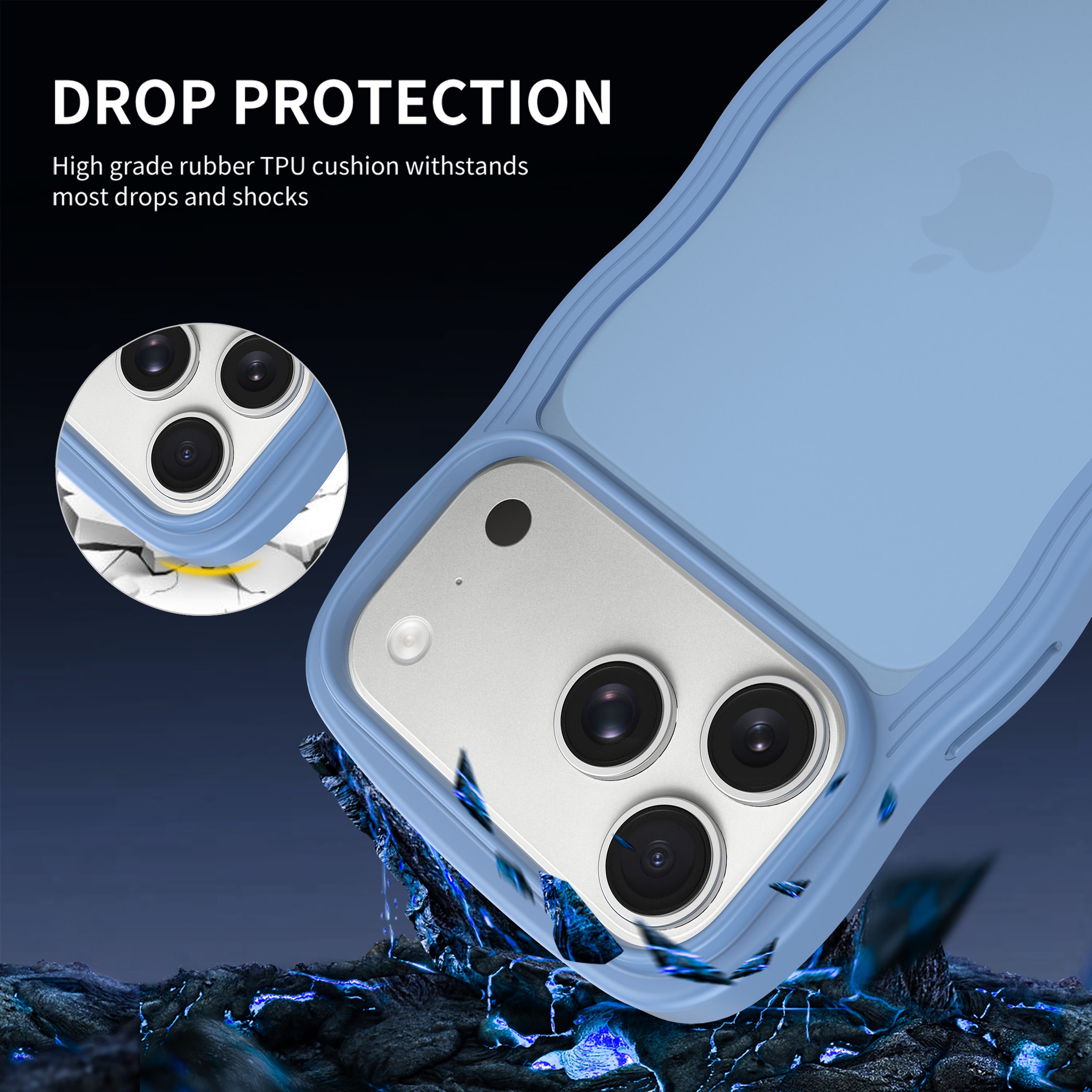 SendaFit Wavy Matte Two-in-One Case for iPhone 18 Pro Max (Fits iPhone 17 Pro Max) detail 22