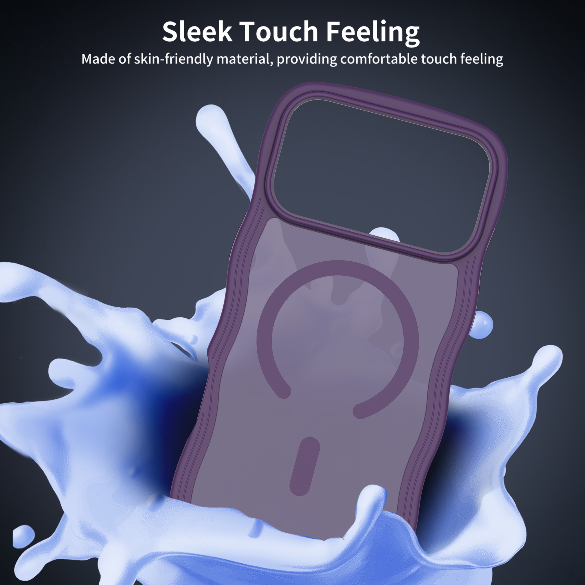SendaFit Wavy Matte Two-in-One MagSafe Case for iPhone 18 Pro Max (Fits iPhone 17 Pro Max) (041 Batch) detail 25