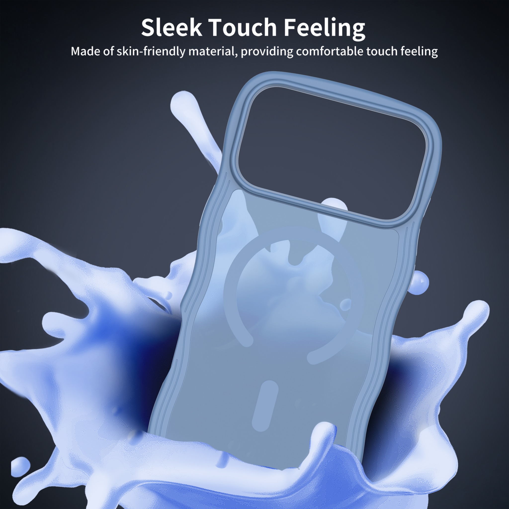 SendaFit Wavy Matte Two-in-One MagSafe Case for iPhone 18 Pro Max (Fits iPhone 17 Pro Max) (041 Batch) detail 30