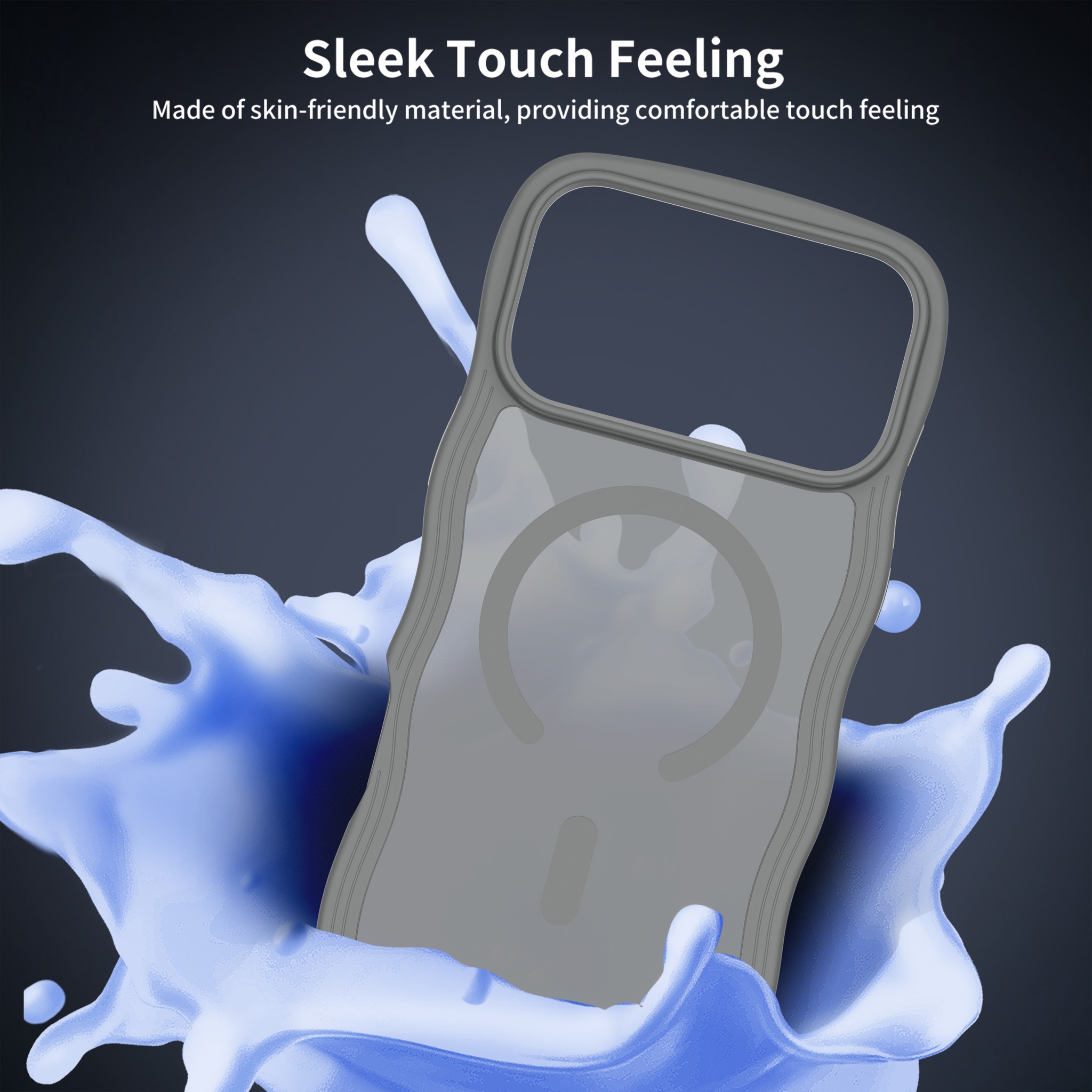 SendaFit Wavy Matte Two-in-One MagSafe Case for iPhone 18 Pro Max (Fits iPhone 17 Pro Max) (041 Batch) detail 31