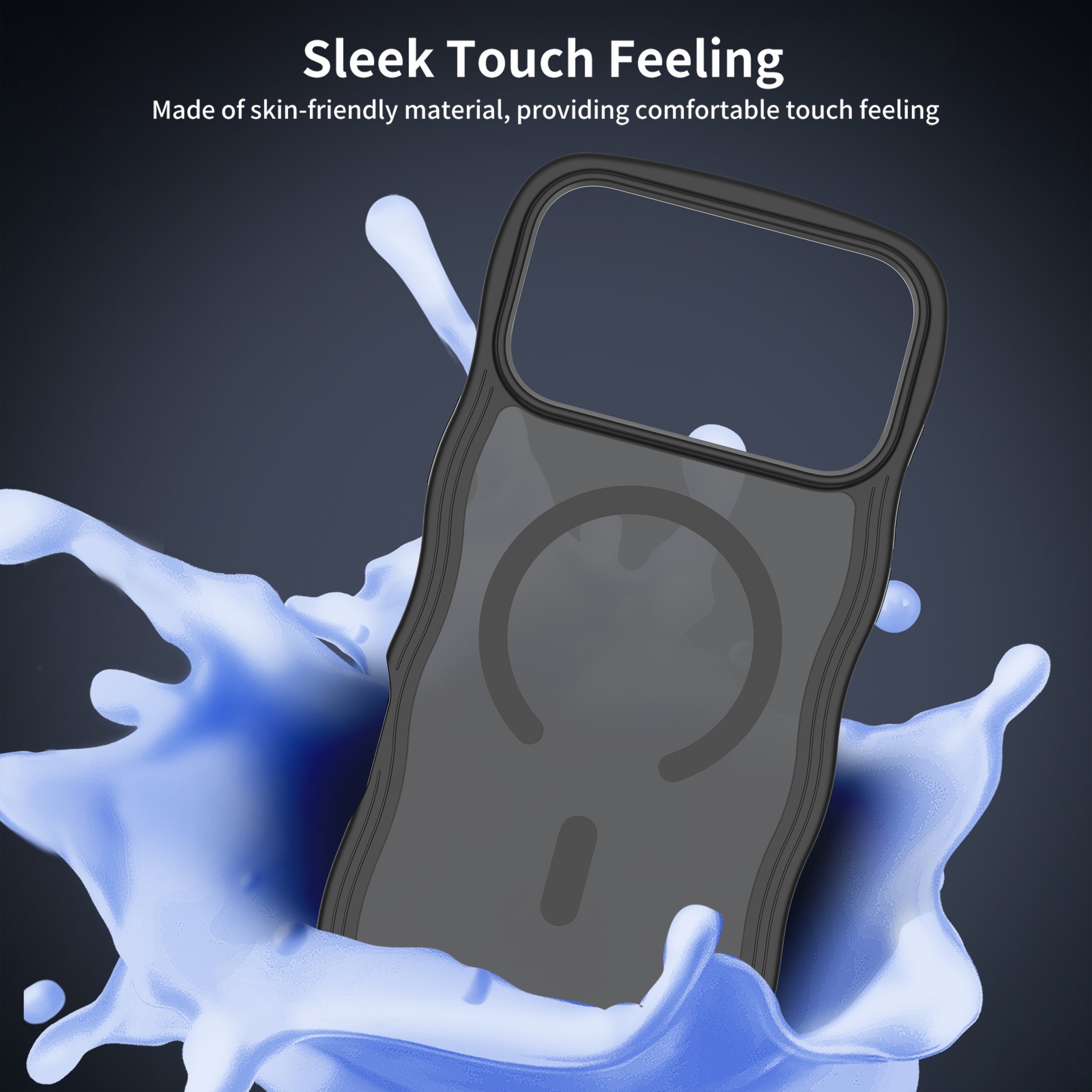 SendaFit Wavy Matte Two-in-One MagSafe Case for iPhone 18 Pro Max (Fits iPhone 17 Pro Max) (041 Batch) detail 32