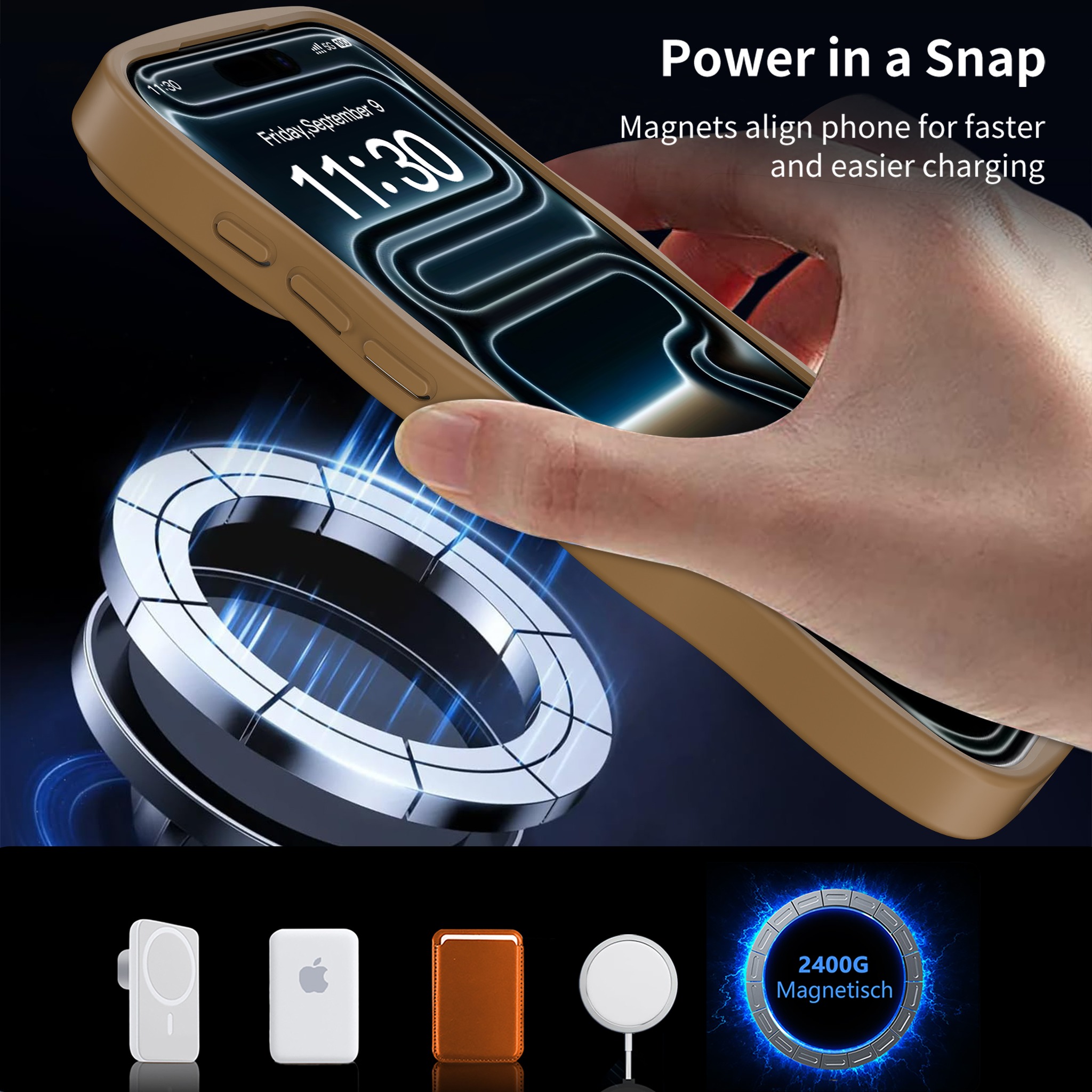 SendaFit Wavy Matte Two-in-One MagSafe Case for iPhone 18 Pro Max (Fits iPhone 17 Pro Max) (041 Batch) detail 34