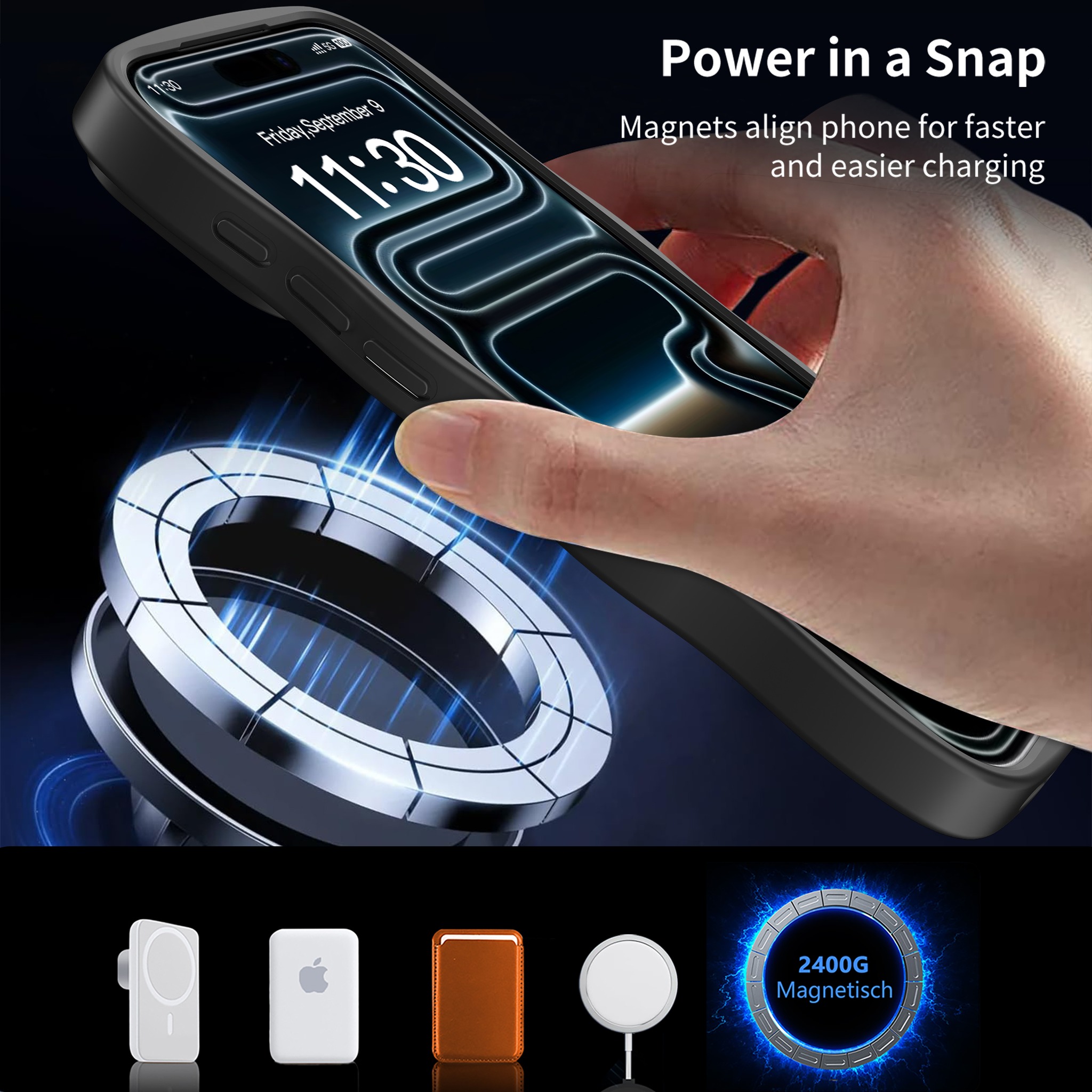 SendaFit Wavy Matte Two-in-One MagSafe Case for iPhone 18 Pro Max (Fits iPhone 17 Pro Max) (041 Batch) detail 40