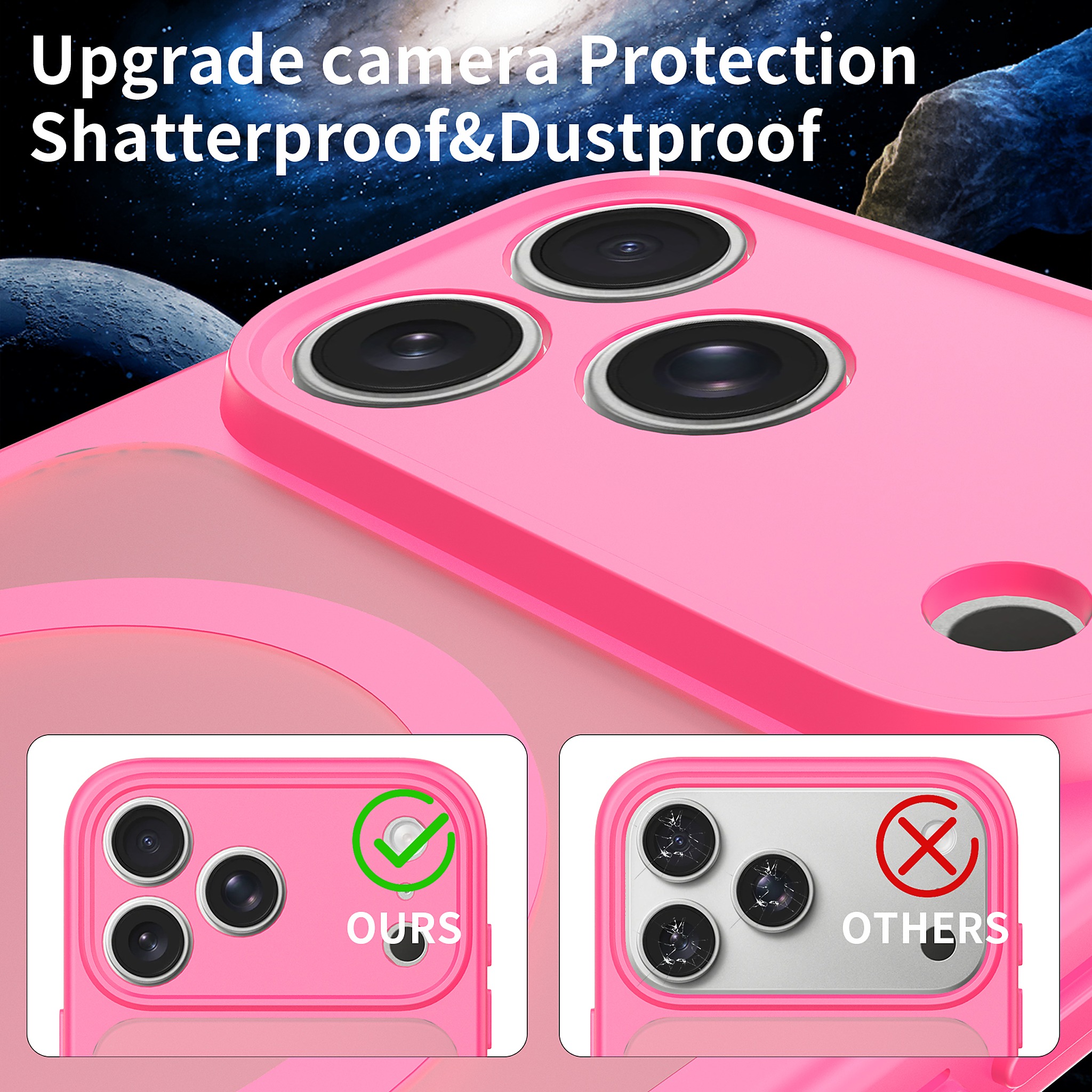 SendaFit Precise-Cutout Matte Skin-Feel MagSafe Case for iPhone 18 Pro Max detail 34