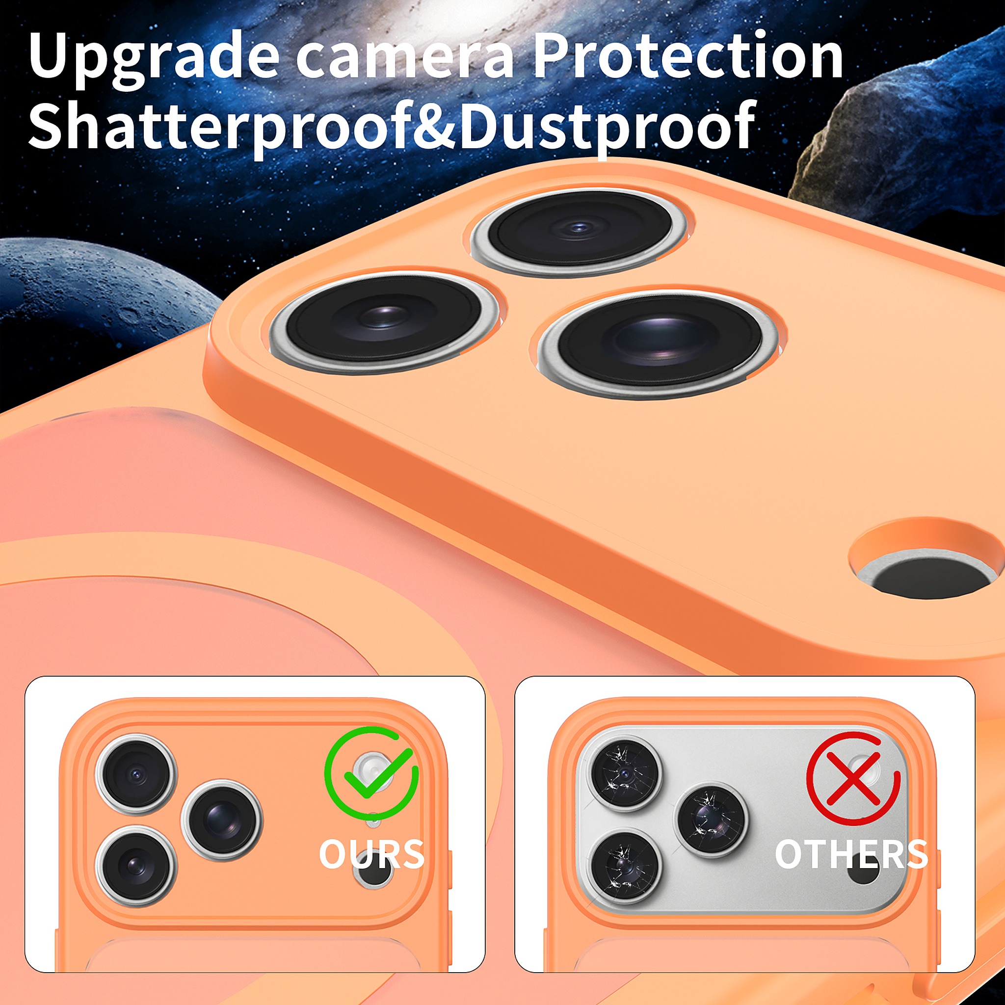 SendaFit Precise-Cutout Matte Skin-Feel MagSafe Case for iPhone 18 Pro Max detail 39