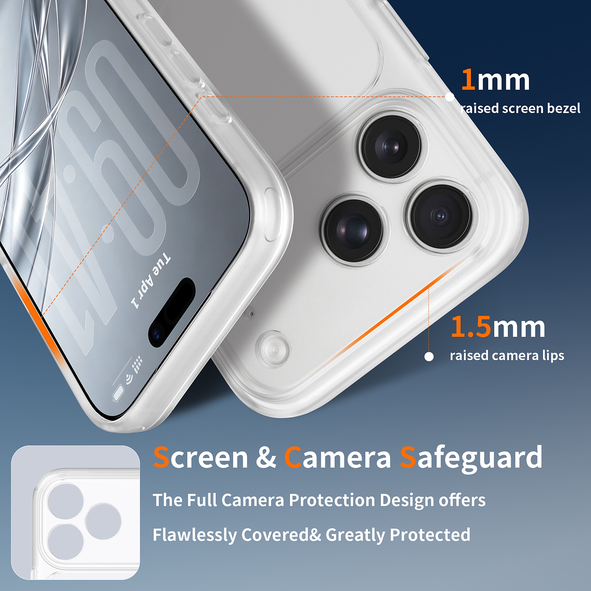 SendaFit Precise-Cutout Matte Skin-Feel Case for iPhone 18 Pro Max detail 16