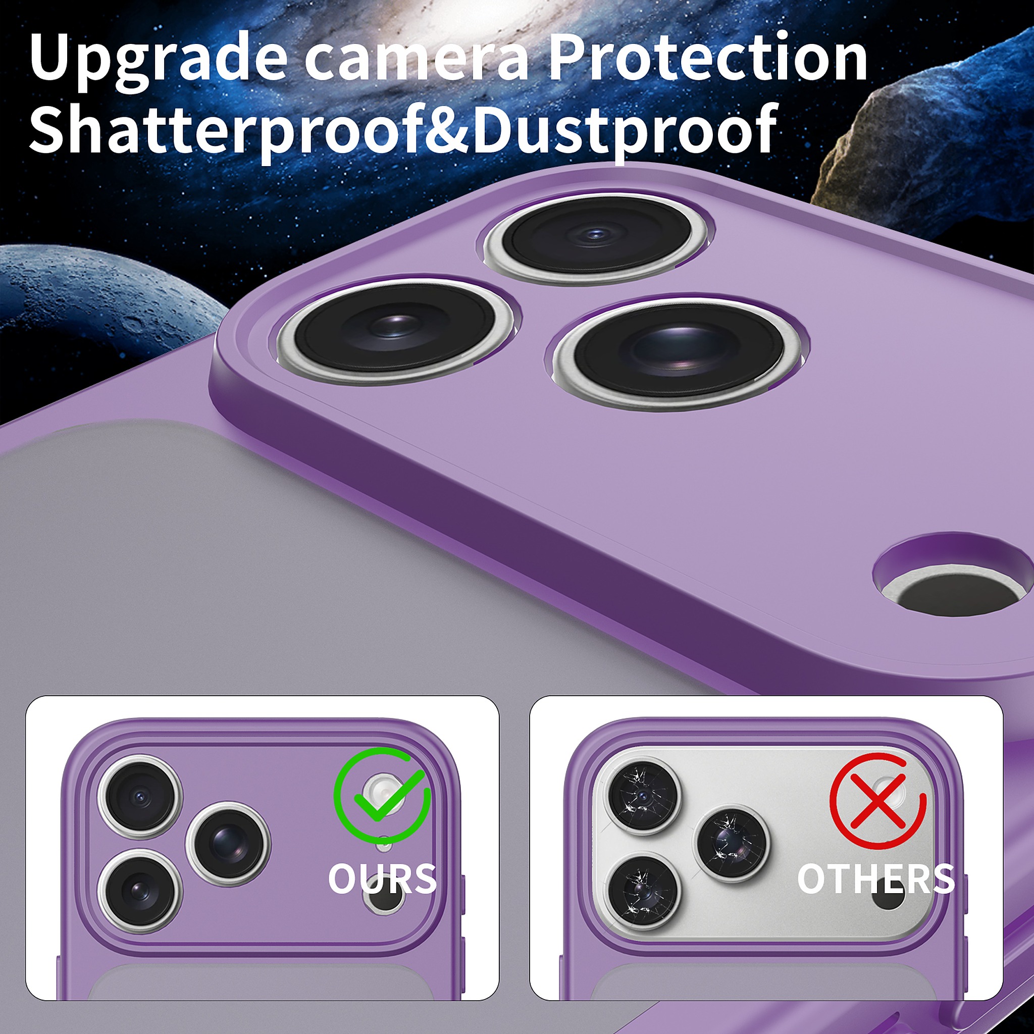 SendaFit Precise-Cutout Matte Skin-Feel Case for iPhone 18 Pro Max detail 25
