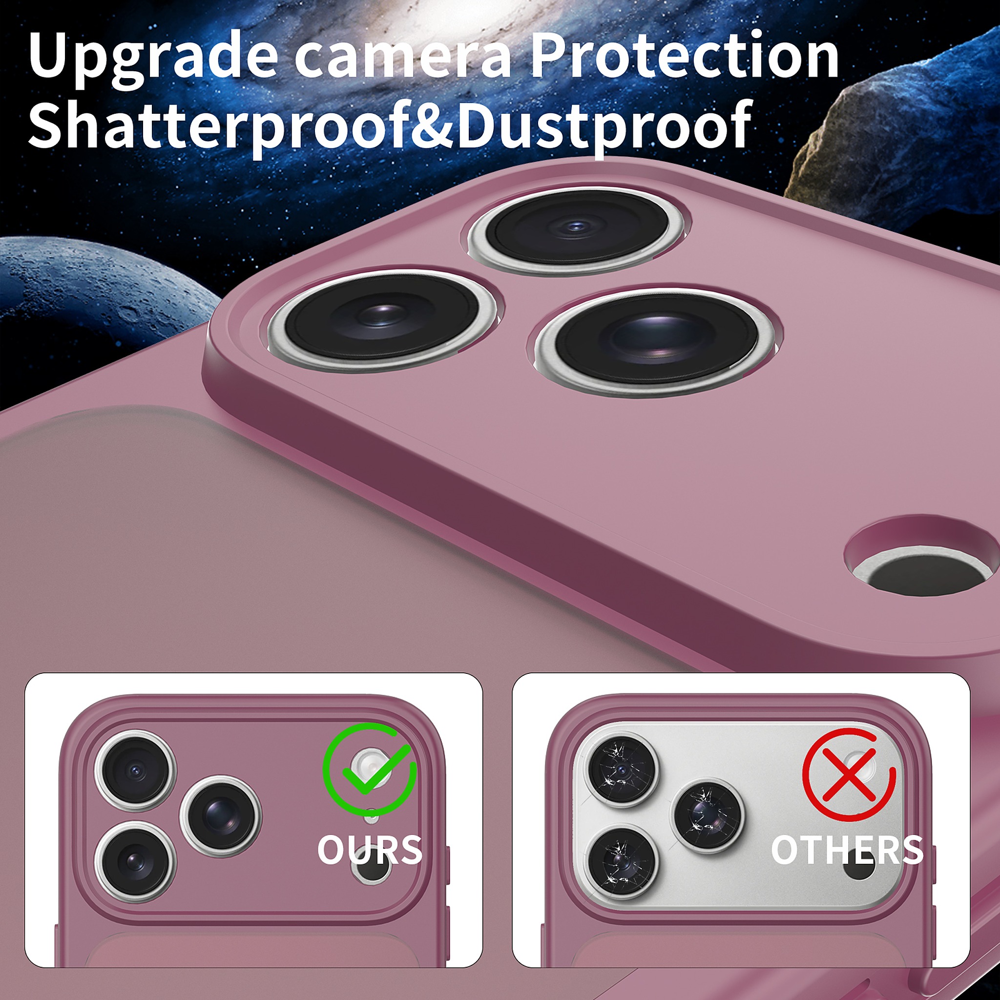 SendaFit Precise-Cutout Matte Skin-Feel Case for iPhone 18 Pro Max detail 27