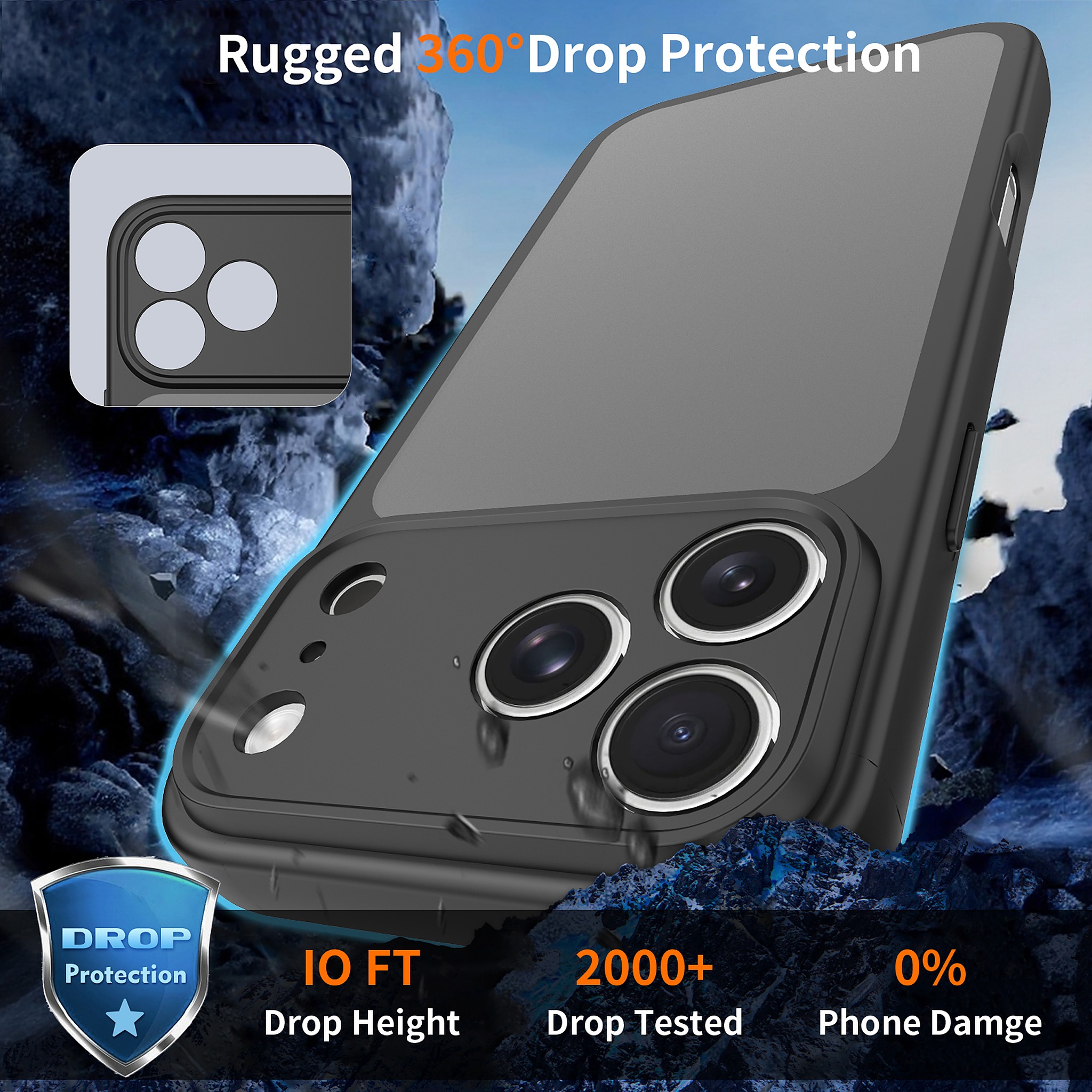 SendaFit Precise-Cutout Matte Skin-Feel Case for iPhone 18 Pro Max detail 29