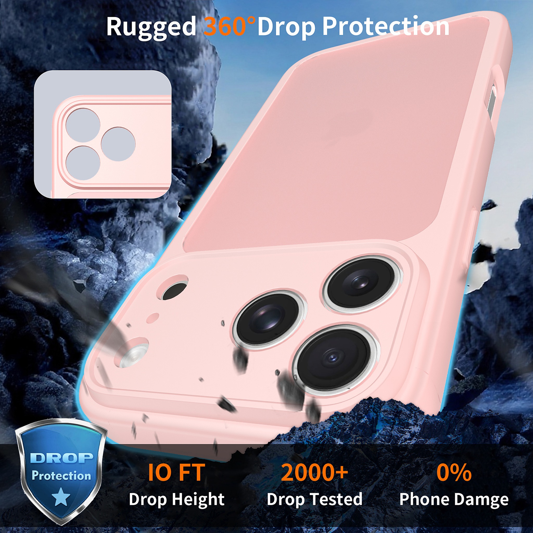 SendaFit Precise-Cutout Matte Skin-Feel Case for iPhone 18 Pro Max detail 31