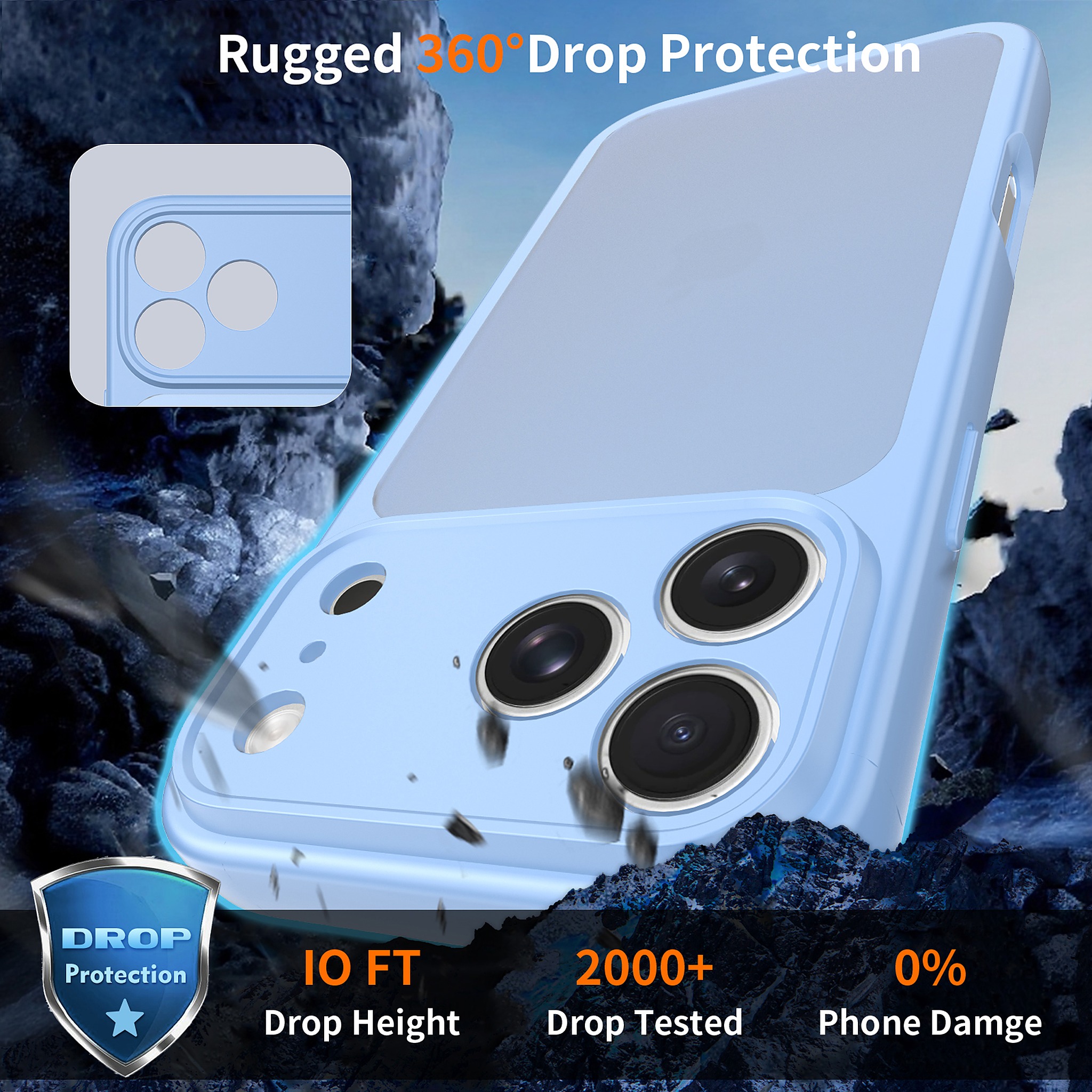 SendaFit Precise-Cutout Matte Skin-Feel Case for iPhone 18 Pro Max detail 34