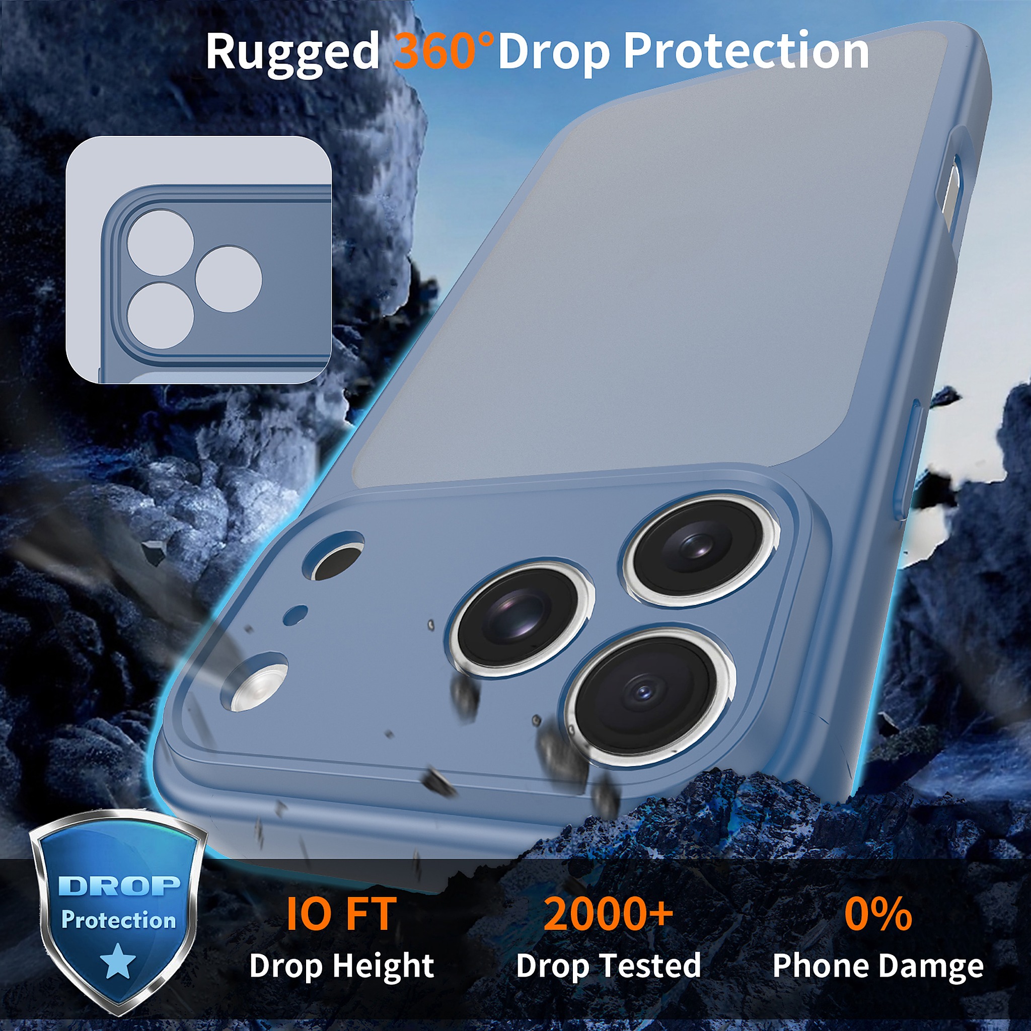 SendaFit Precise-Cutout Matte Skin-Feel Case for iPhone 18 Pro Max detail 35