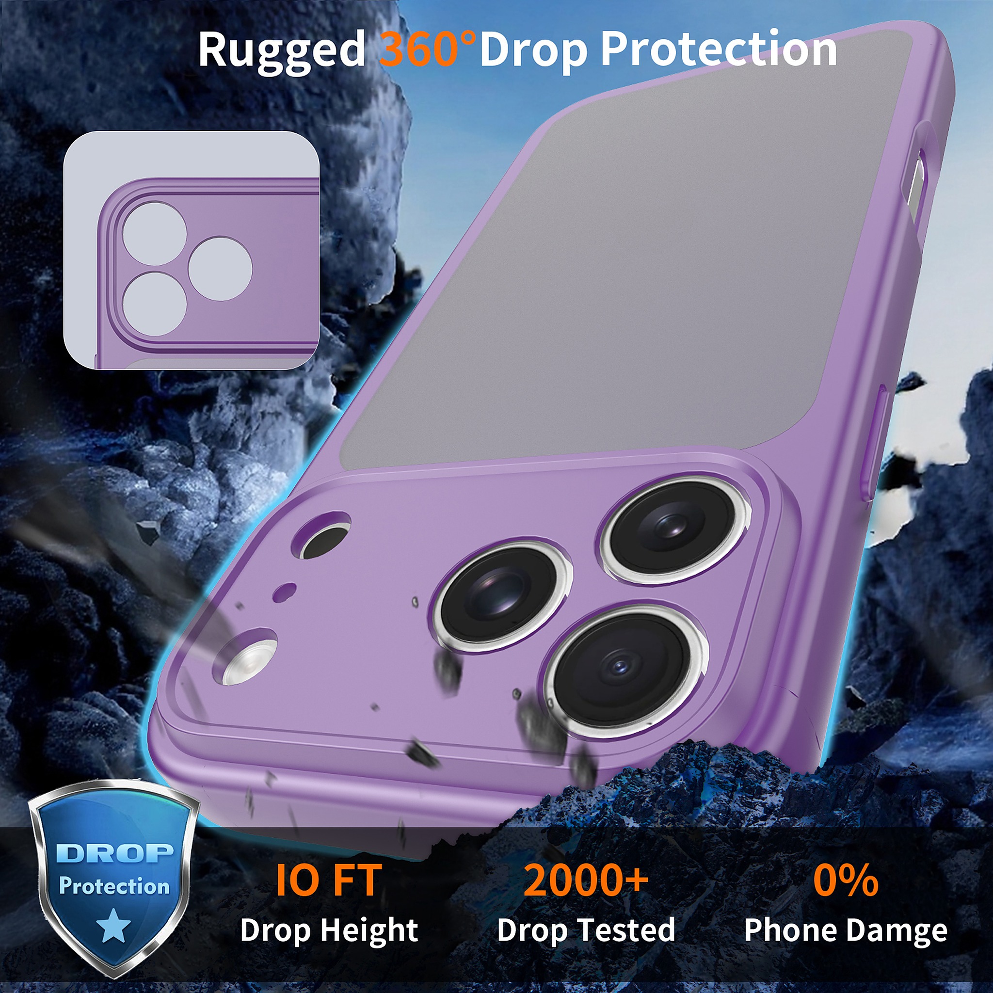 SendaFit Precise-Cutout Matte Skin-Feel Case for iPhone 18 Pro Max detail 37