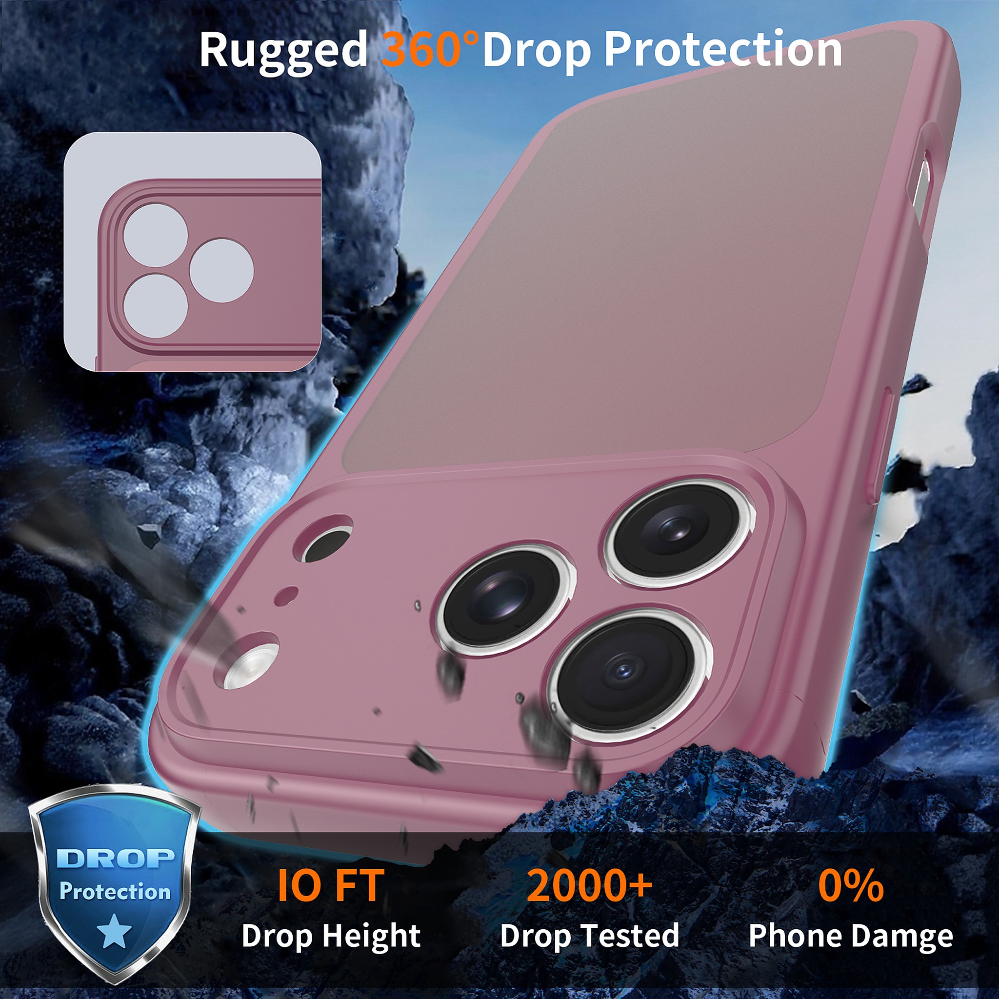 SendaFit Precise-Cutout Matte Skin-Feel Case for iPhone 18 Pro Max detail 39