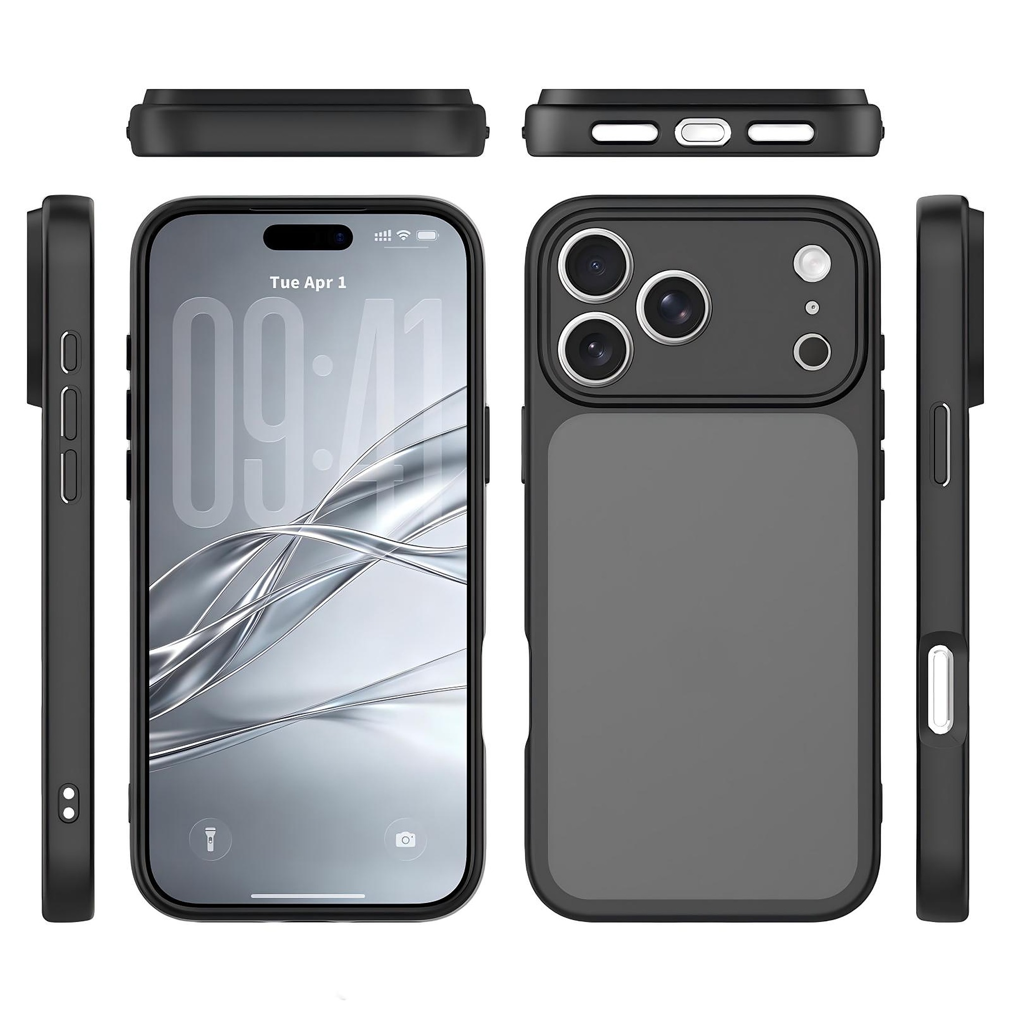 SendaFit Precise-Cutout Matte Skin-Feel Case for iPhone 18 Pro Max