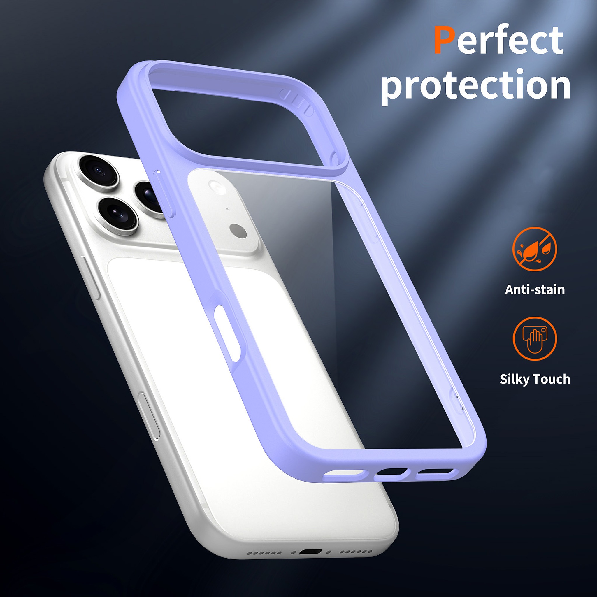SendaFit Clear Two-in-One Case for iPhone 17 Pro Max & 18 Pro Max detail 10
