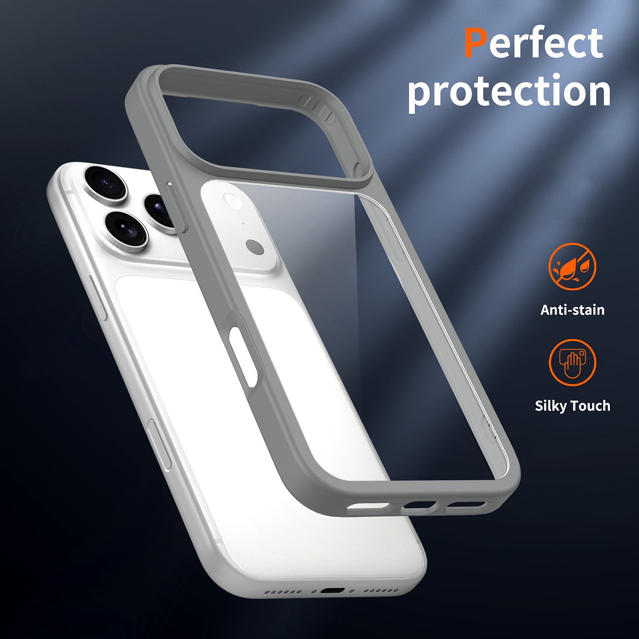 SendaFit Clear Two-in-One Case for iPhone 17 Pro Max & 18 Pro Max detail 12