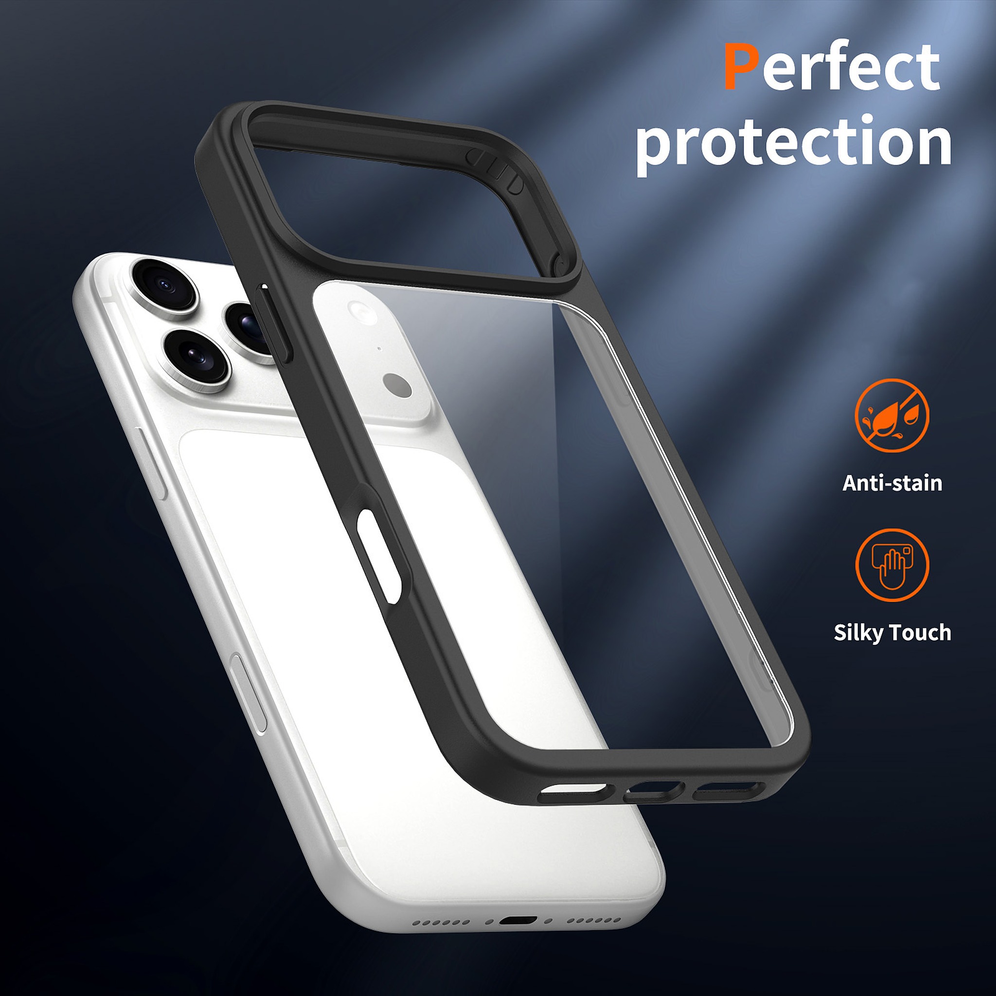 SendaFit Clear Two-in-One Case for iPhone 17 Pro Max & 18 Pro Max detail 15