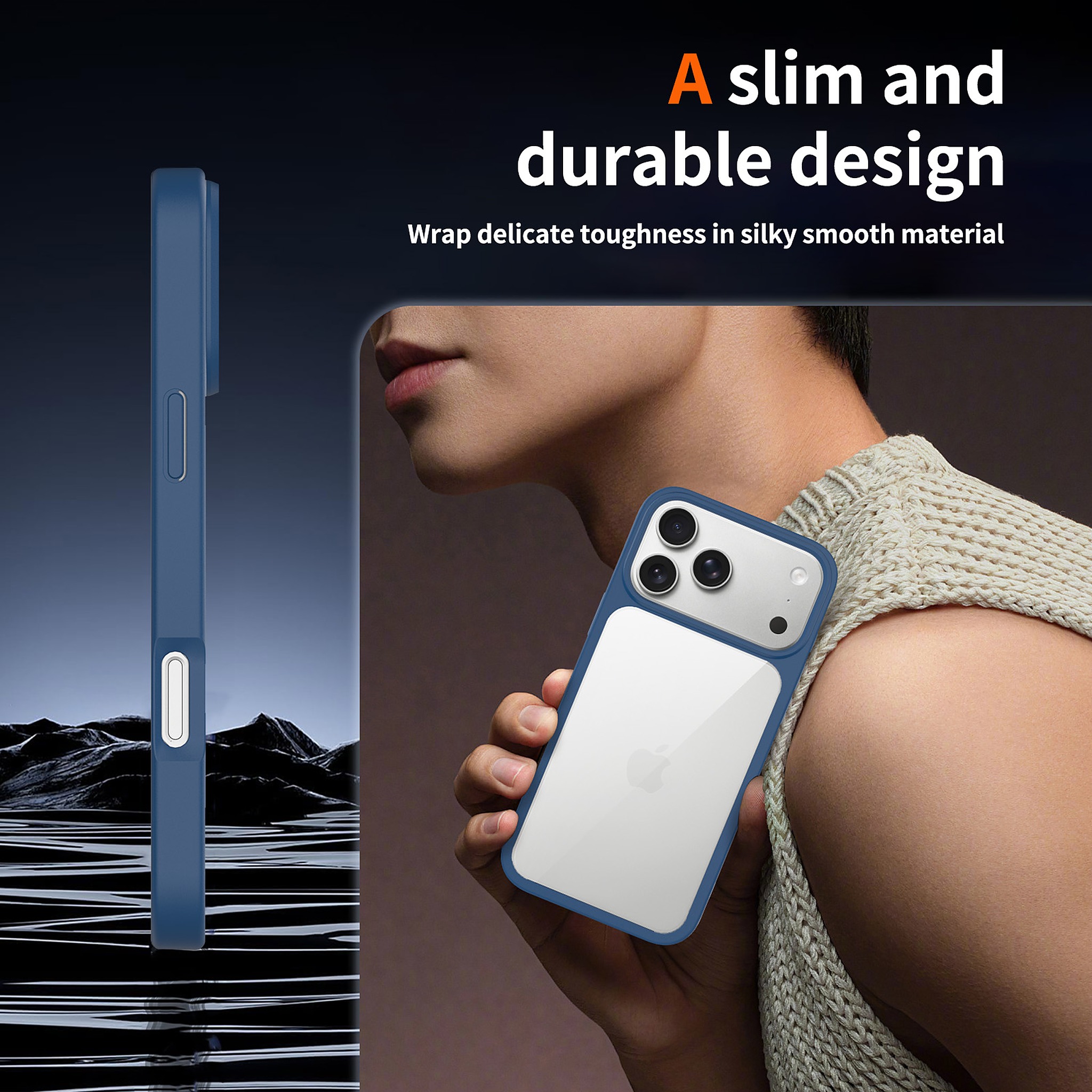 SendaFit Clear Two-in-One Case for iPhone 17 Pro Max & 18 Pro Max detail 19