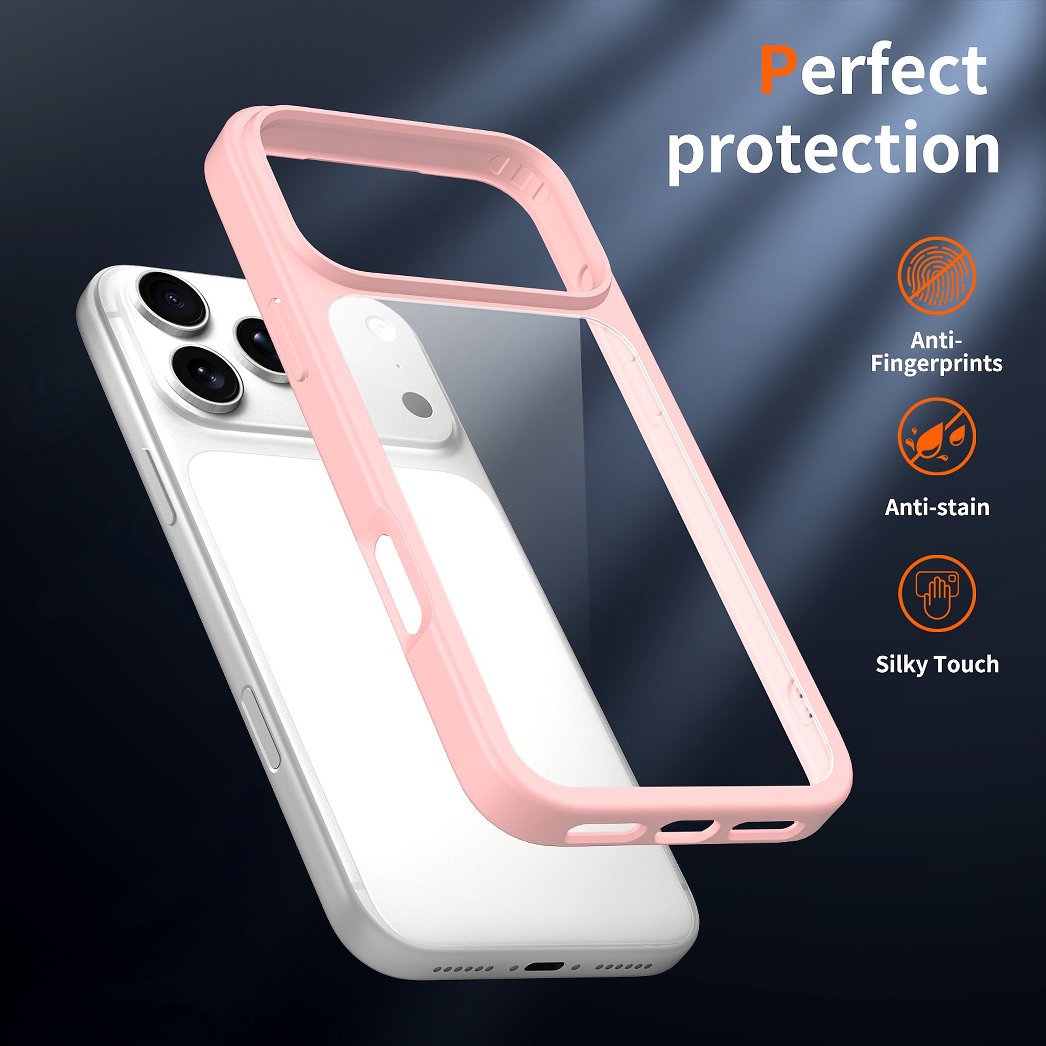 SendaFit Clear Two-in-One Case for iPhone 17 Pro Max & 18 Pro Max detail 27
