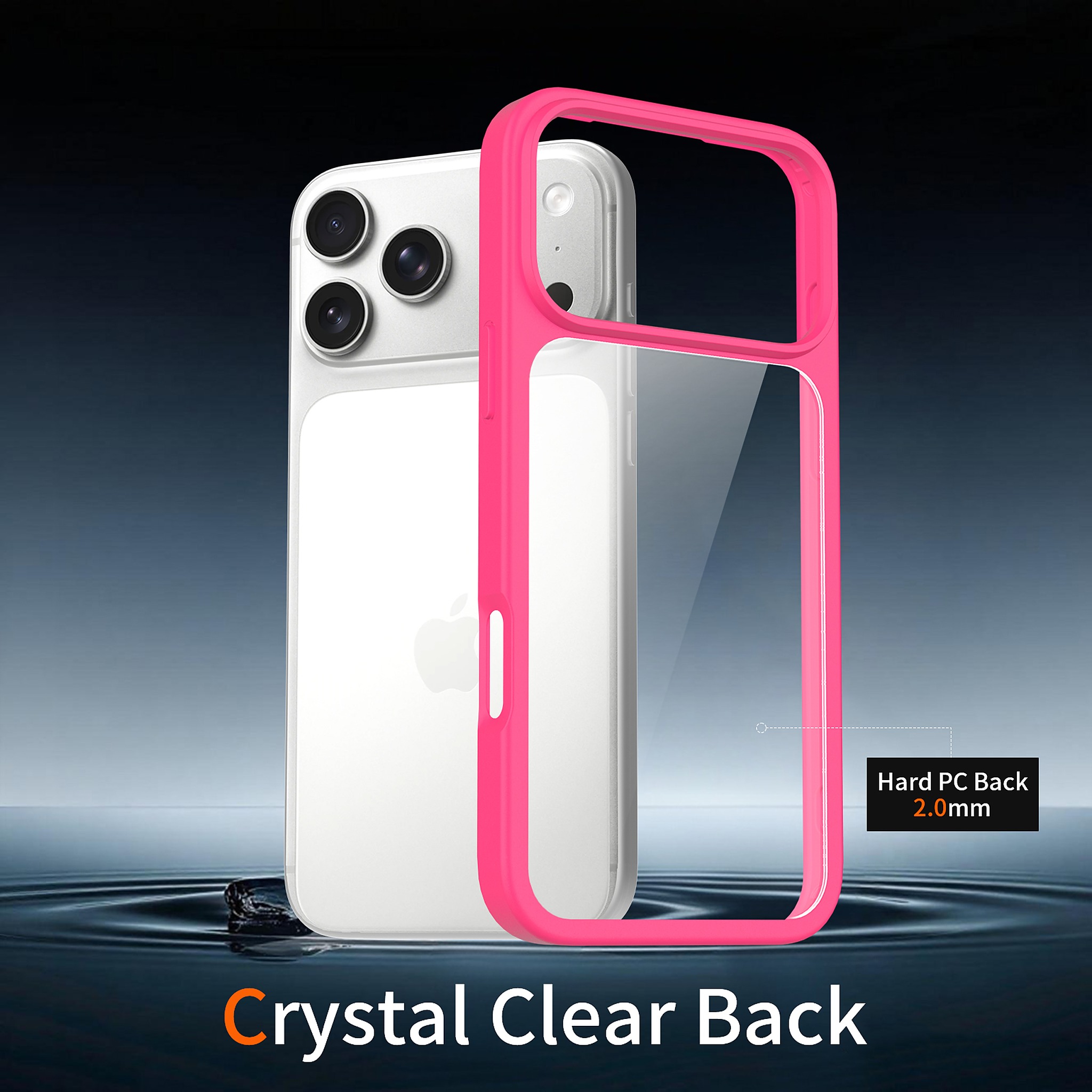 SendaFit Clear Two-in-One Case for iPhone 17 Pro Max & 18 Pro Max detail 30