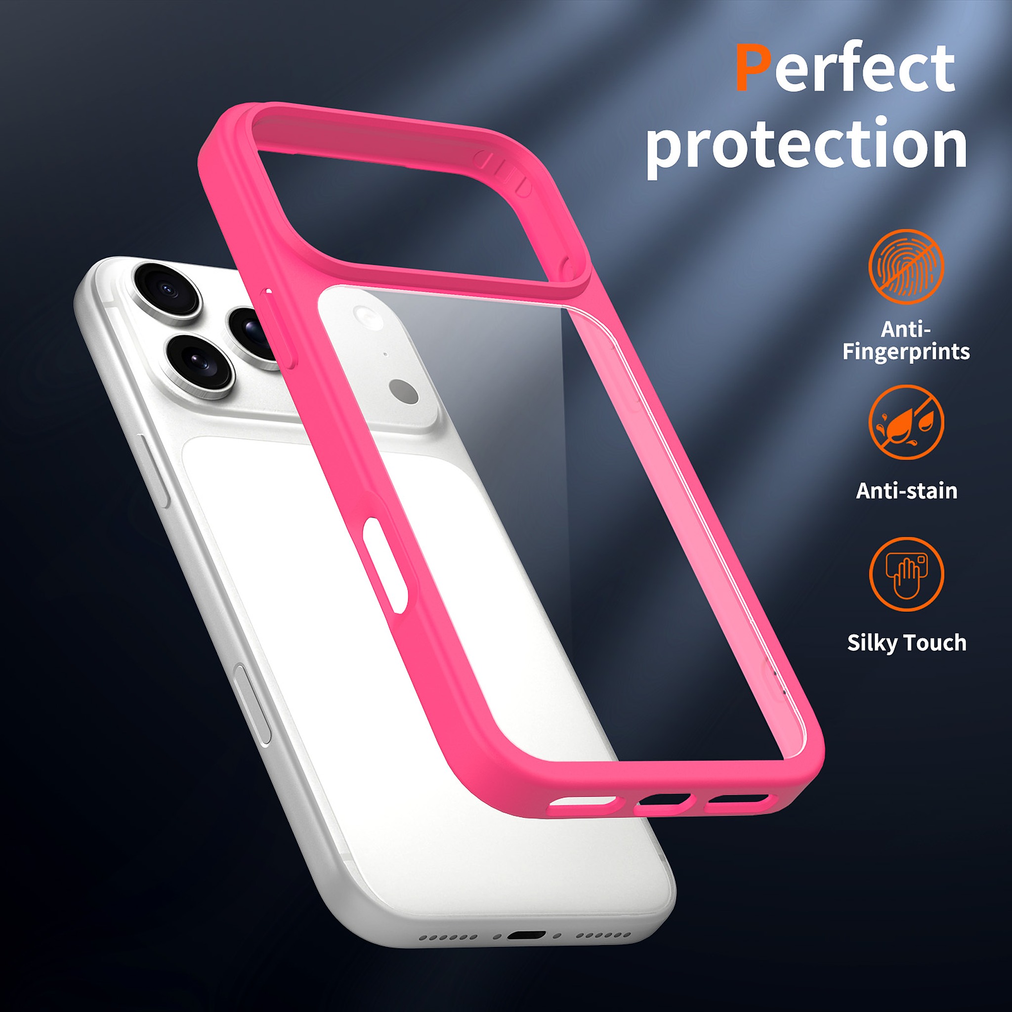 SendaFit Clear Two-in-One Case for iPhone 17 Pro Max & 18 Pro Max detail 31