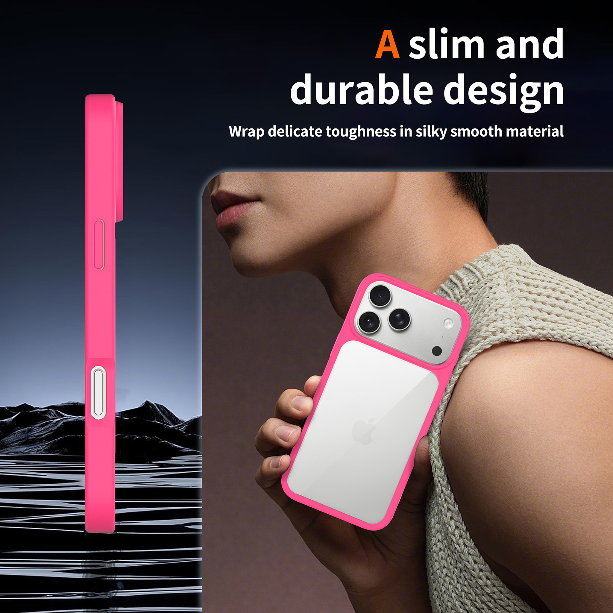 SendaFit Clear Two-in-One Case for iPhone 17 Pro Max & 18 Pro Max detail 32