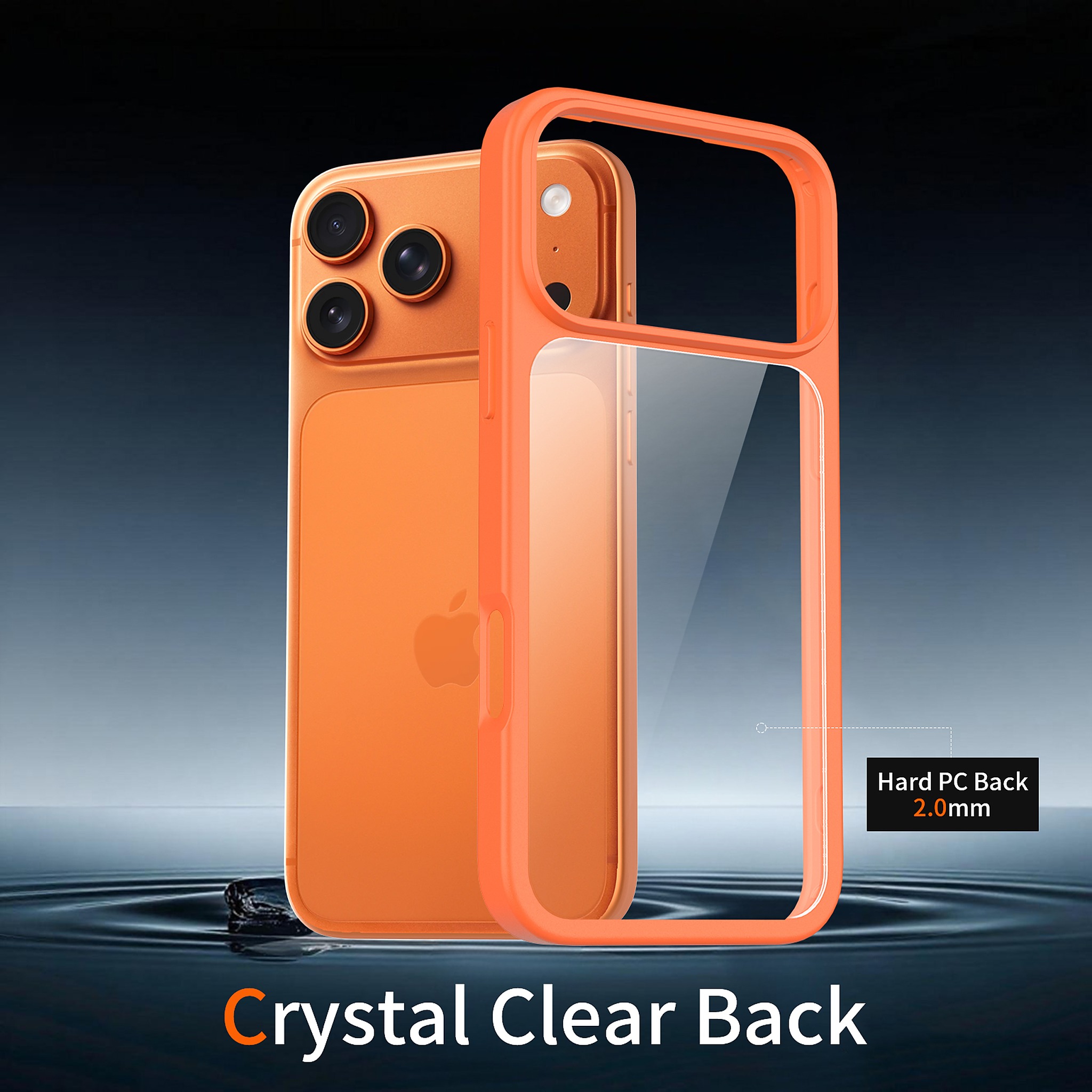 SendaFit Clear Two-in-One Case for iPhone 17 Pro Max & 18 Pro Max detail 34