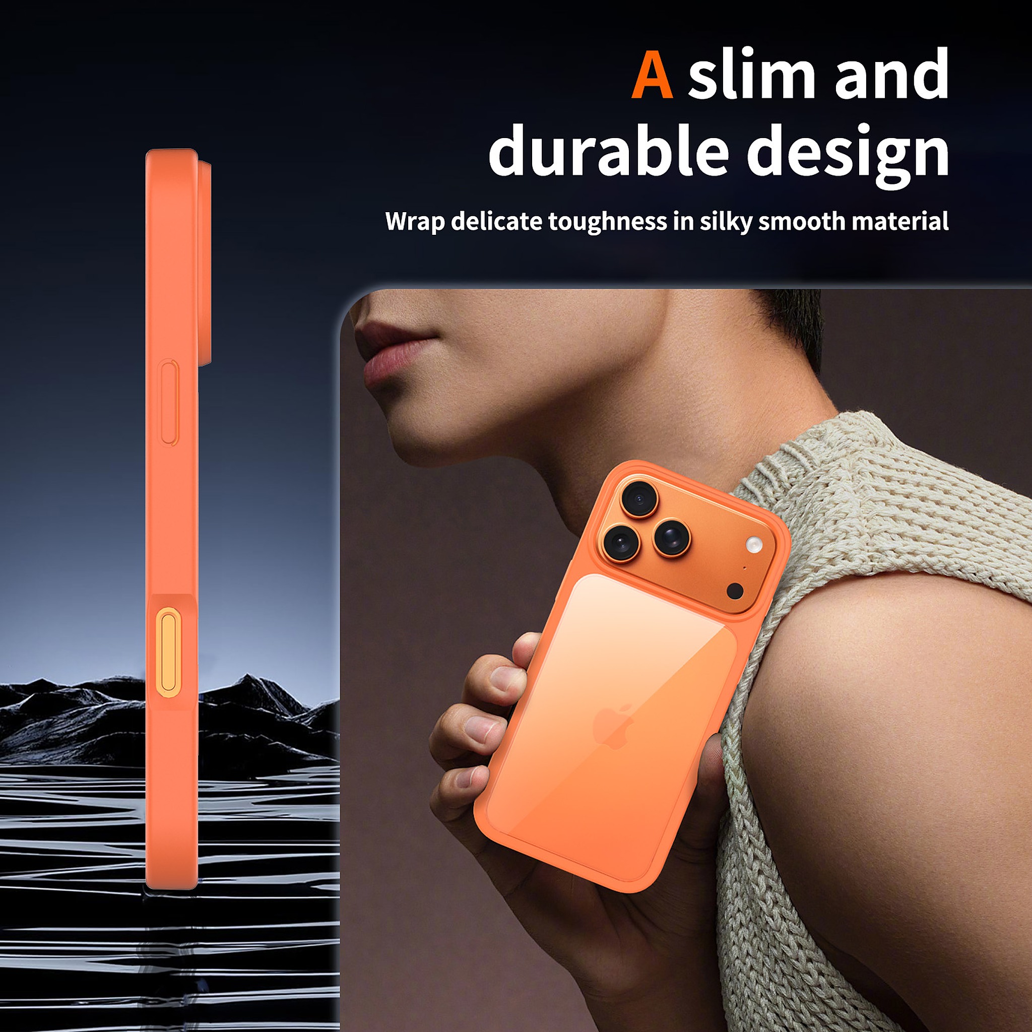 SendaFit Clear Two-in-One Case for iPhone 17 Pro Max & 18 Pro Max detail 39